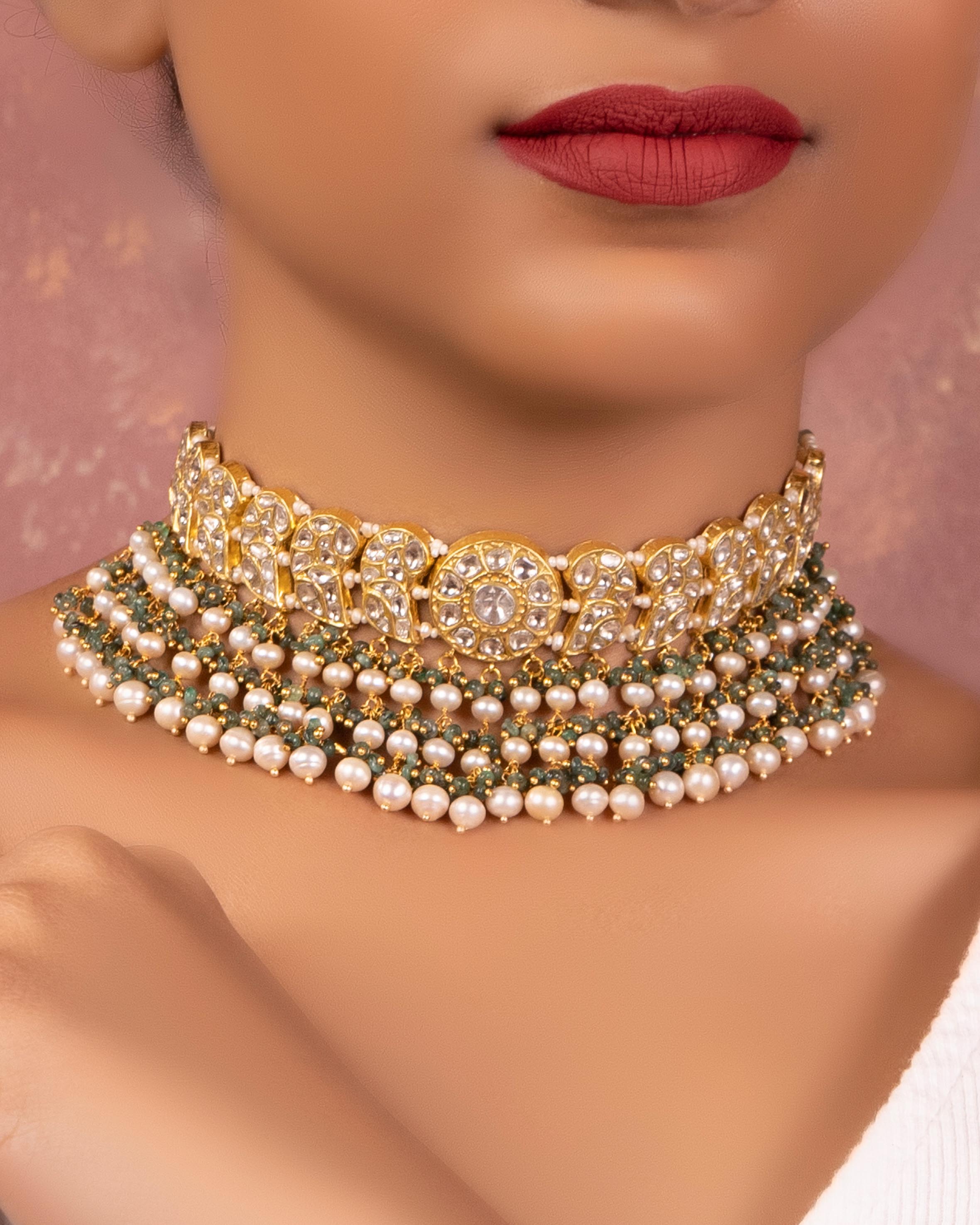 Bhavika Polki Choker