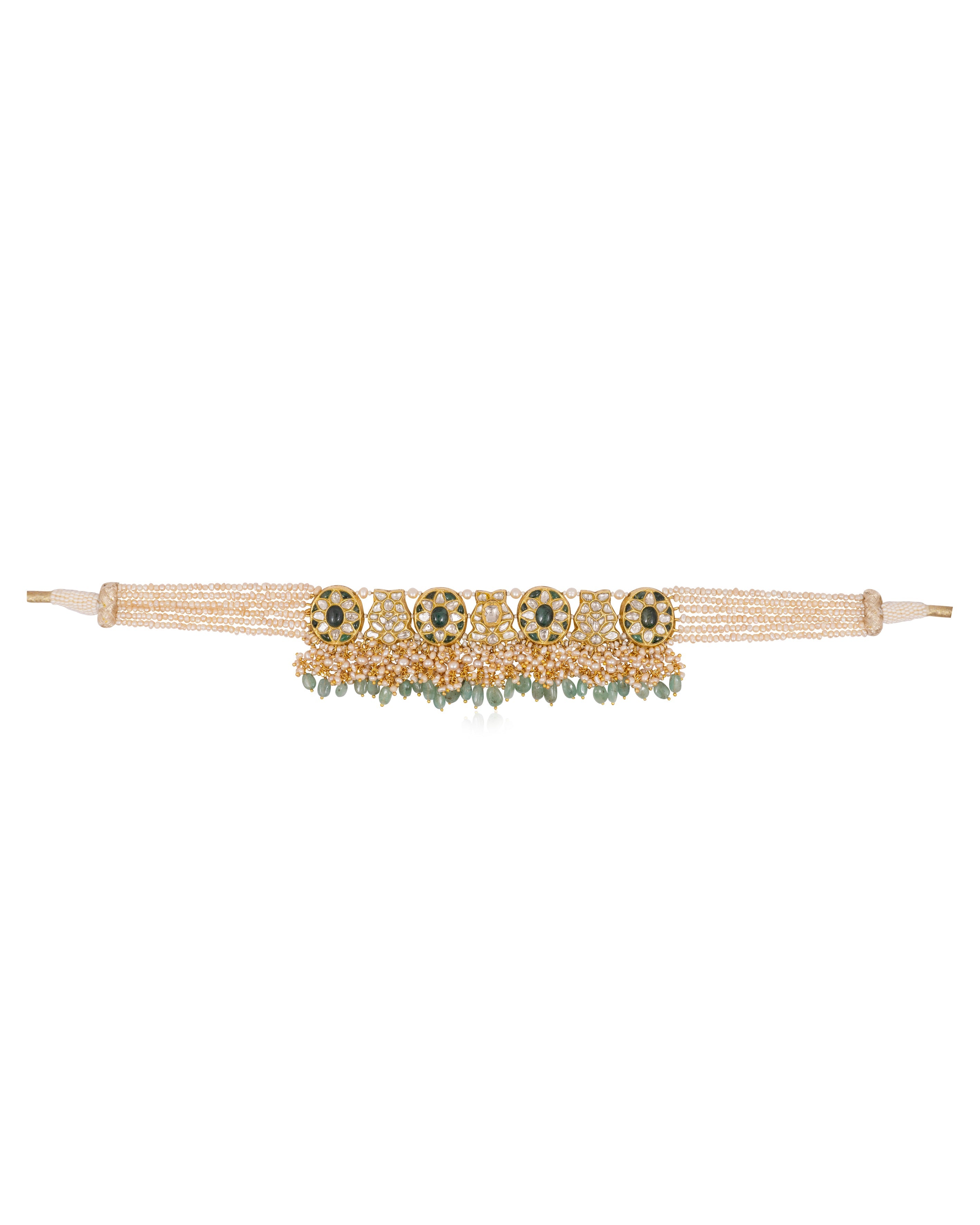 Palak Polki Choker
