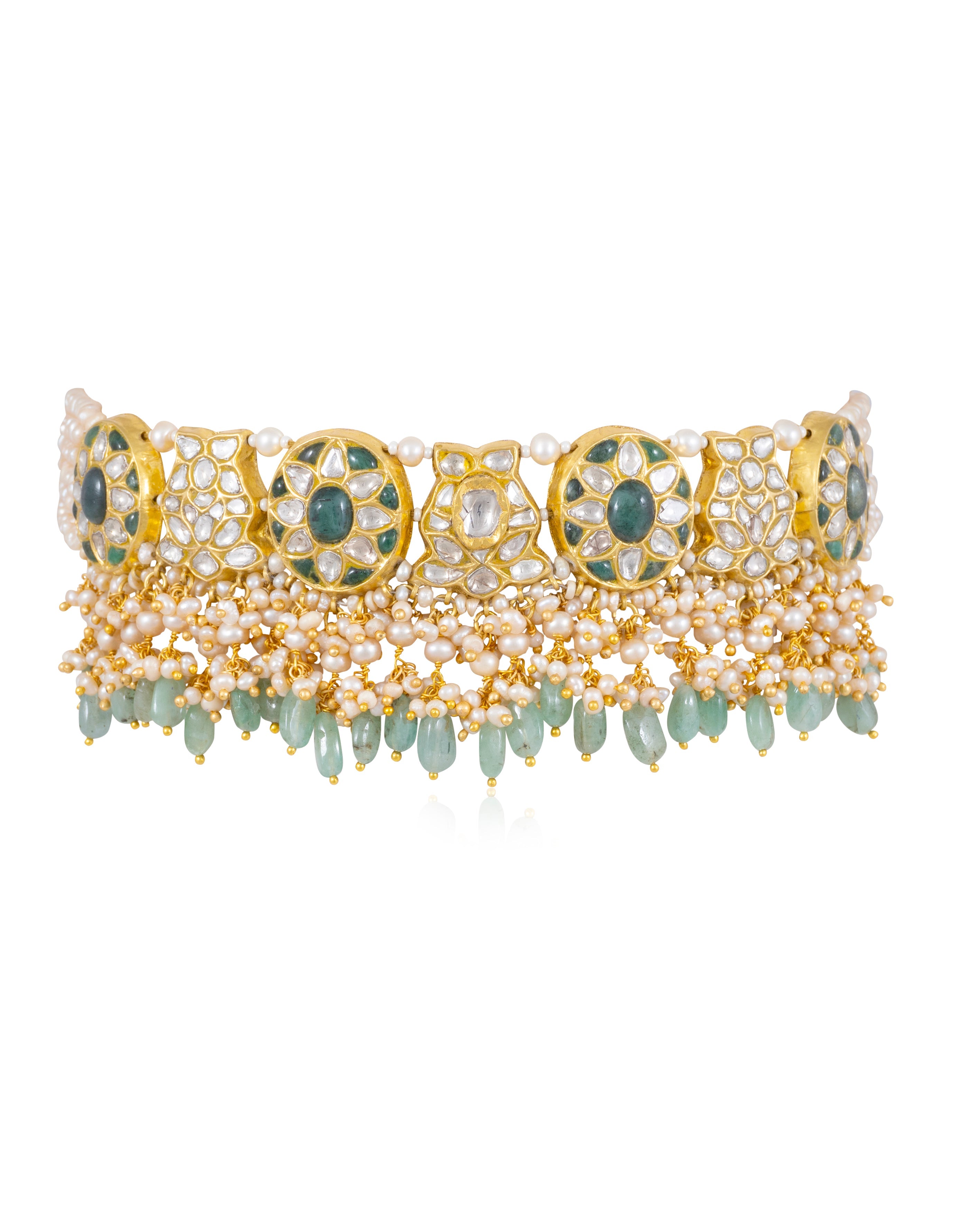 Palak Polki Choker