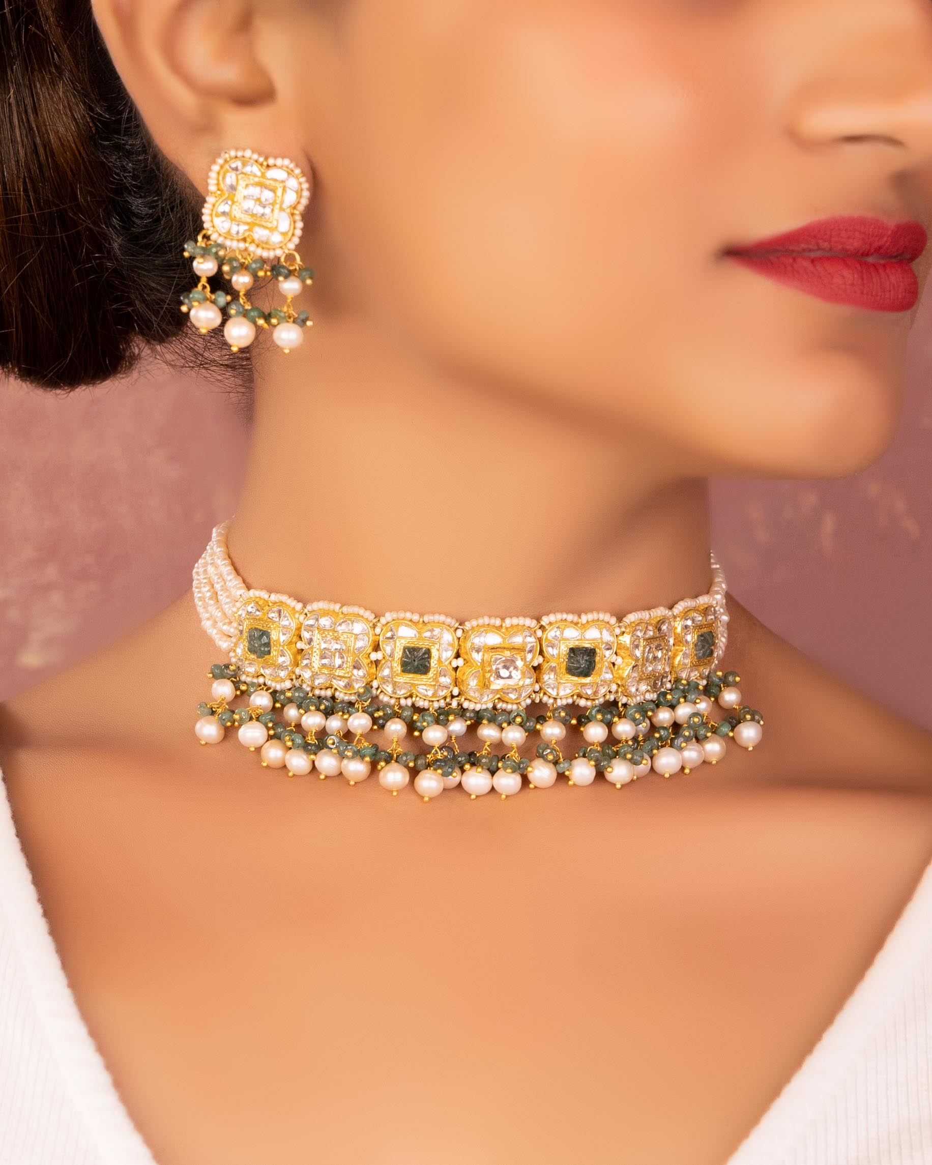 Bhakti Polki Choker