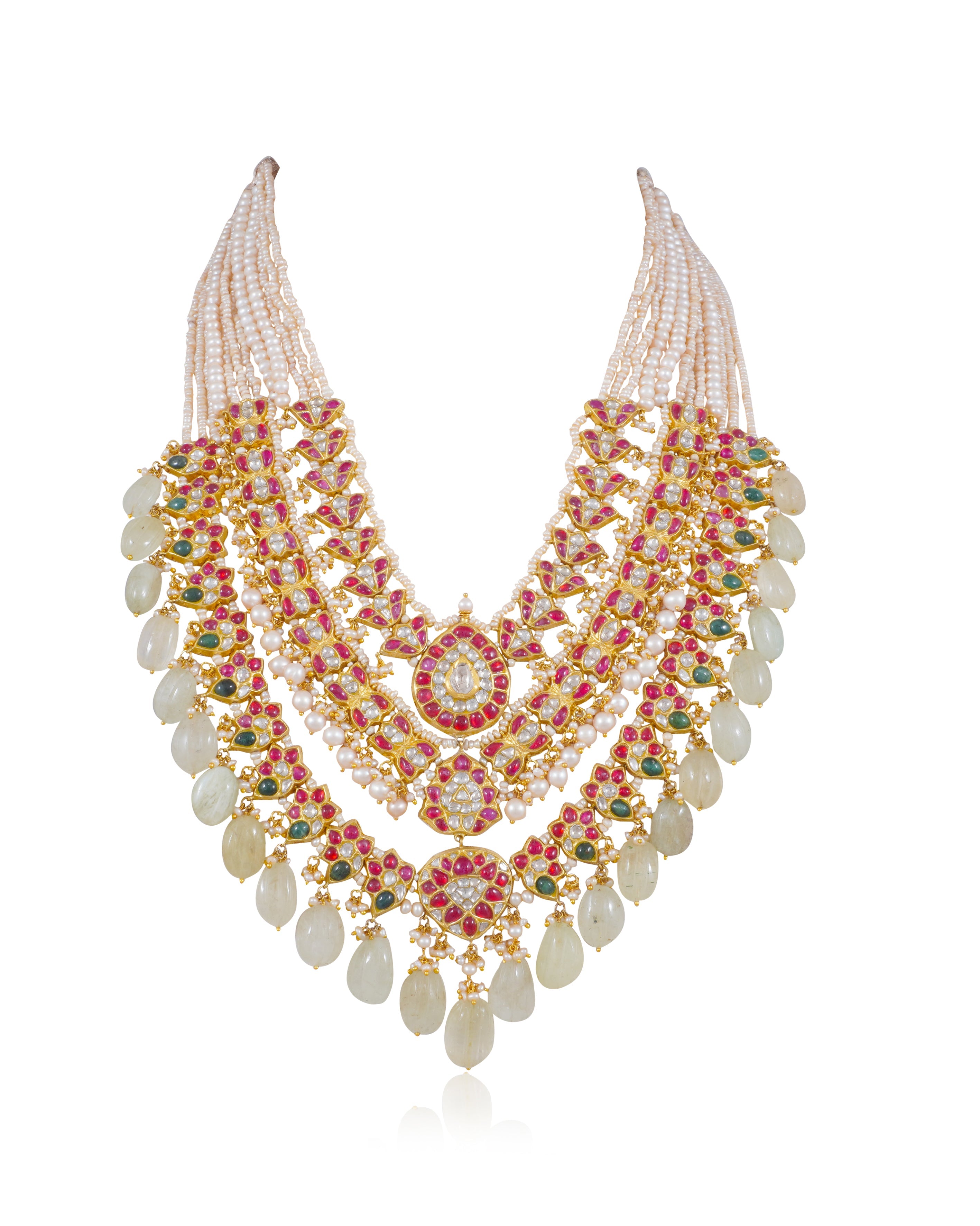 Gwen Polki Long Necklace