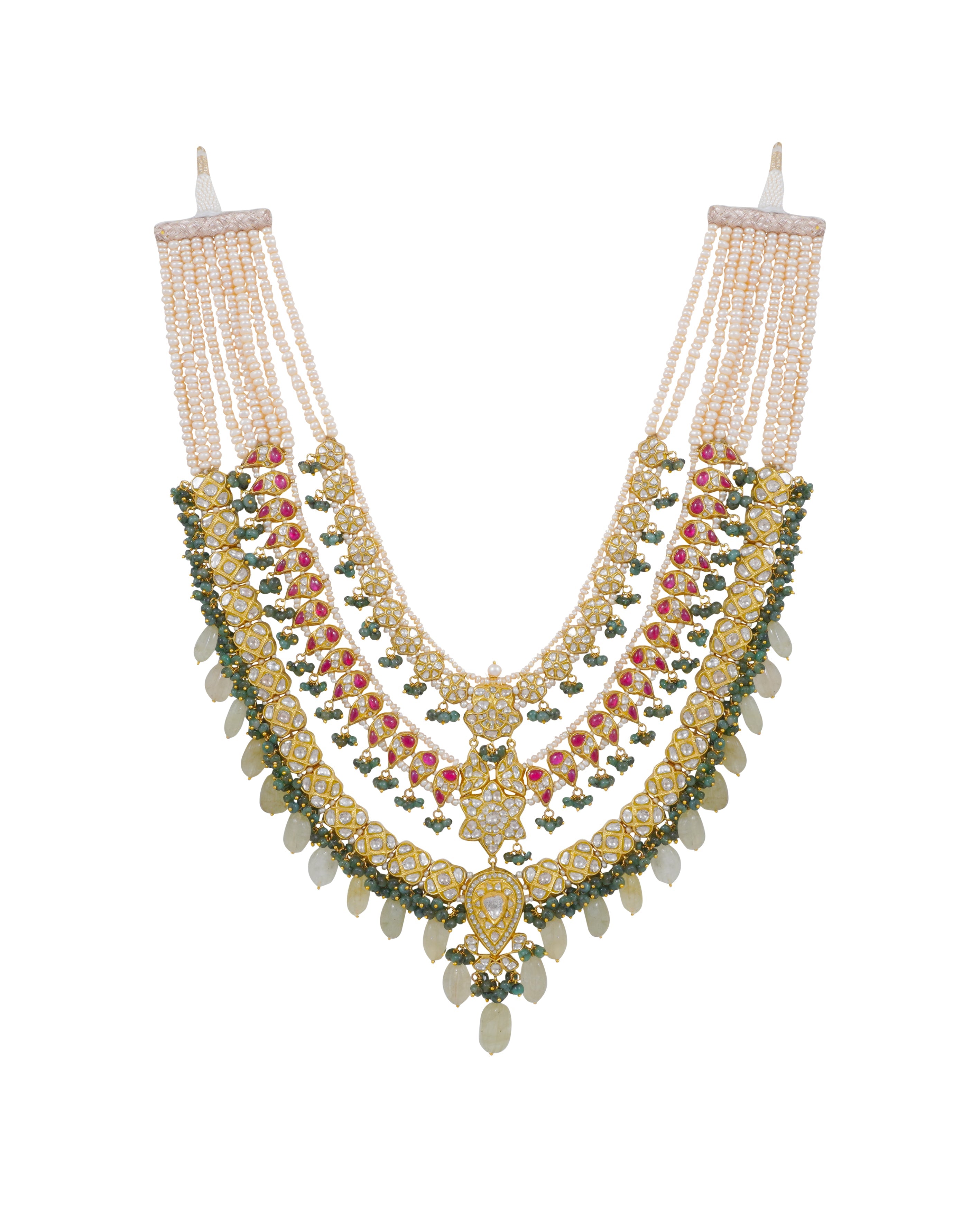 Nikita Polki Long Necklace