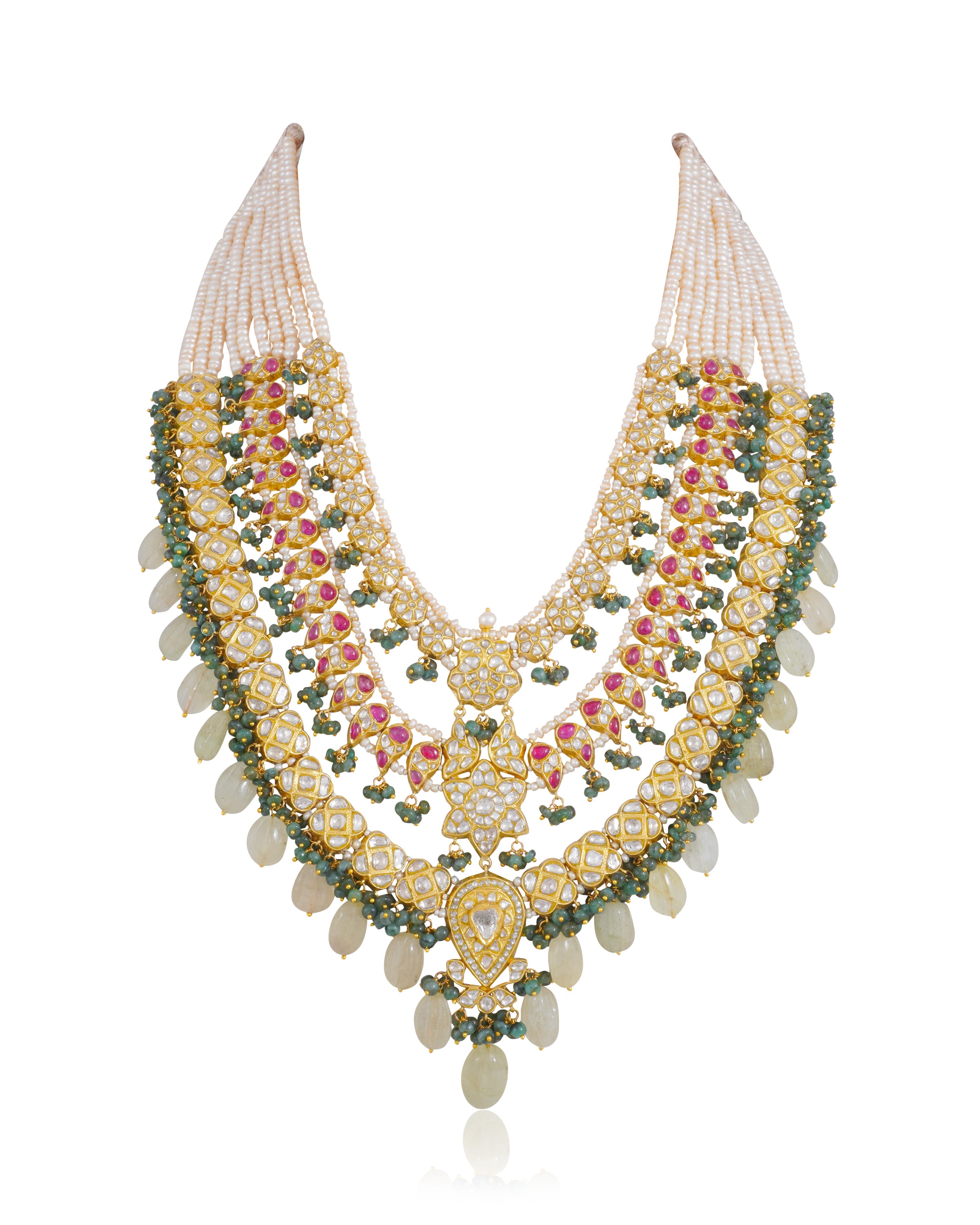 Nikita Polki Long Necklace