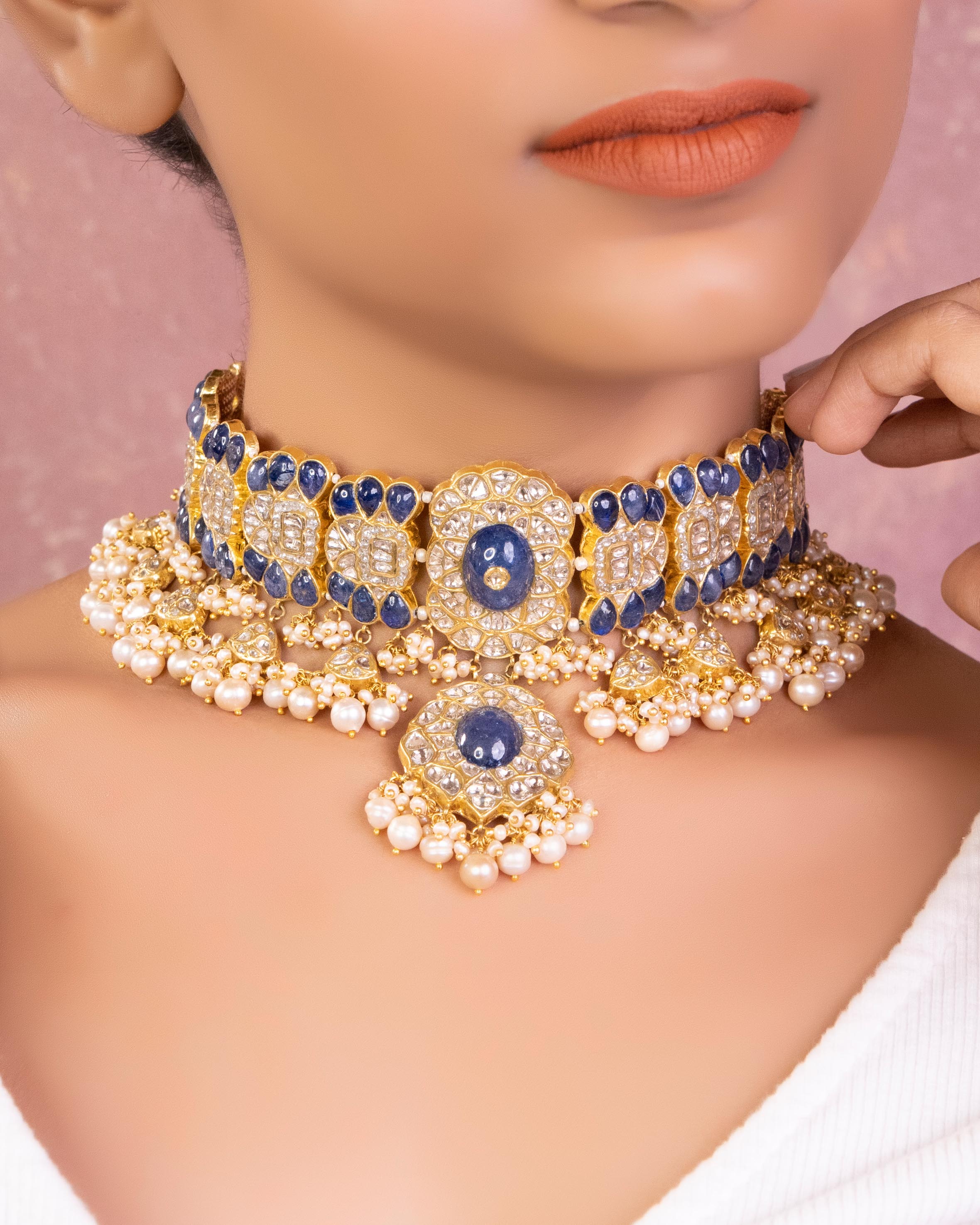 Nasrin Polki Choker - NO ORDERS