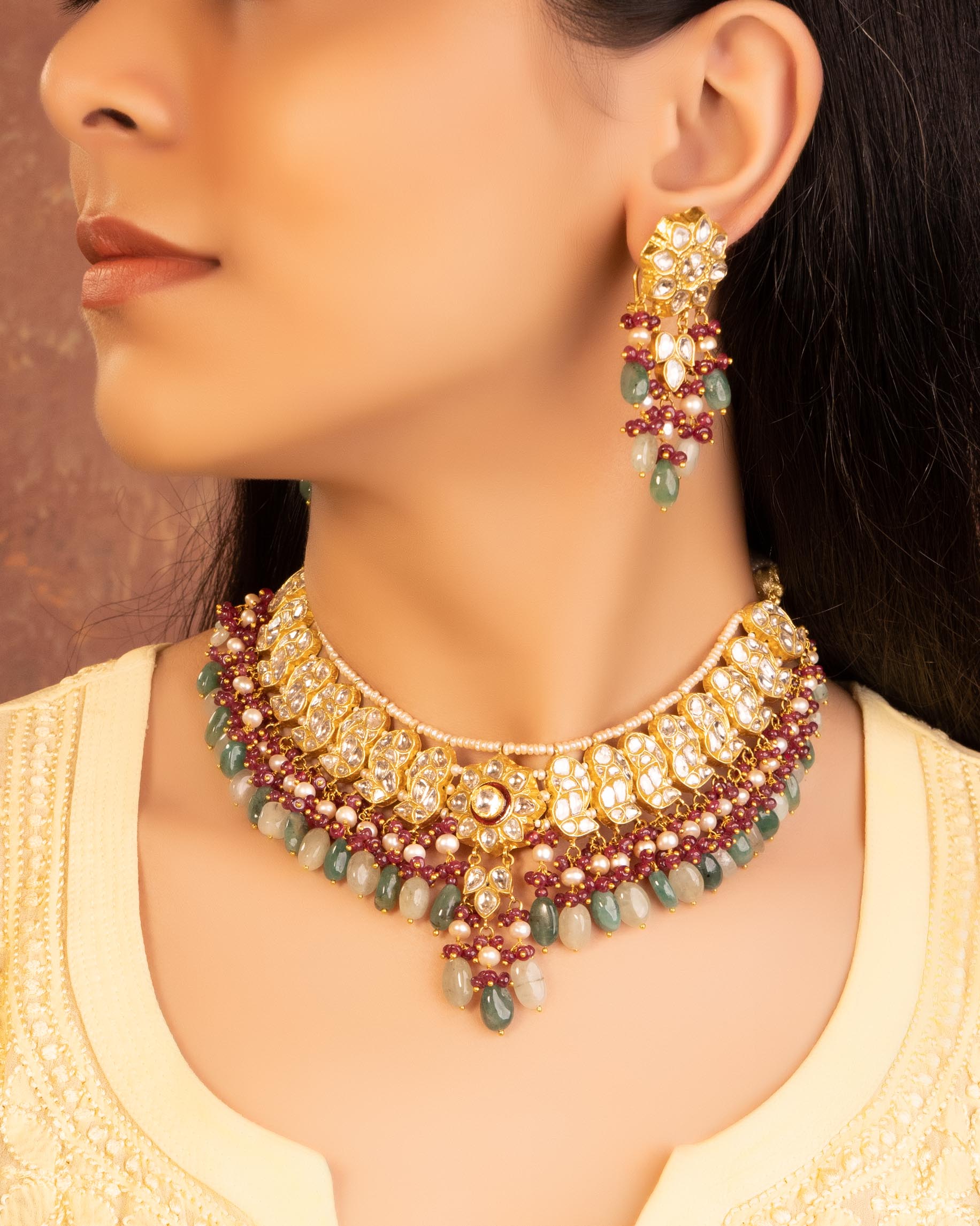Runali Polki Necklace