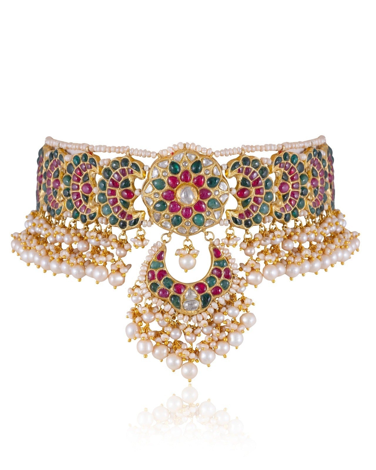 Wendy Choker And Anaisha Chandbalis Polki Set