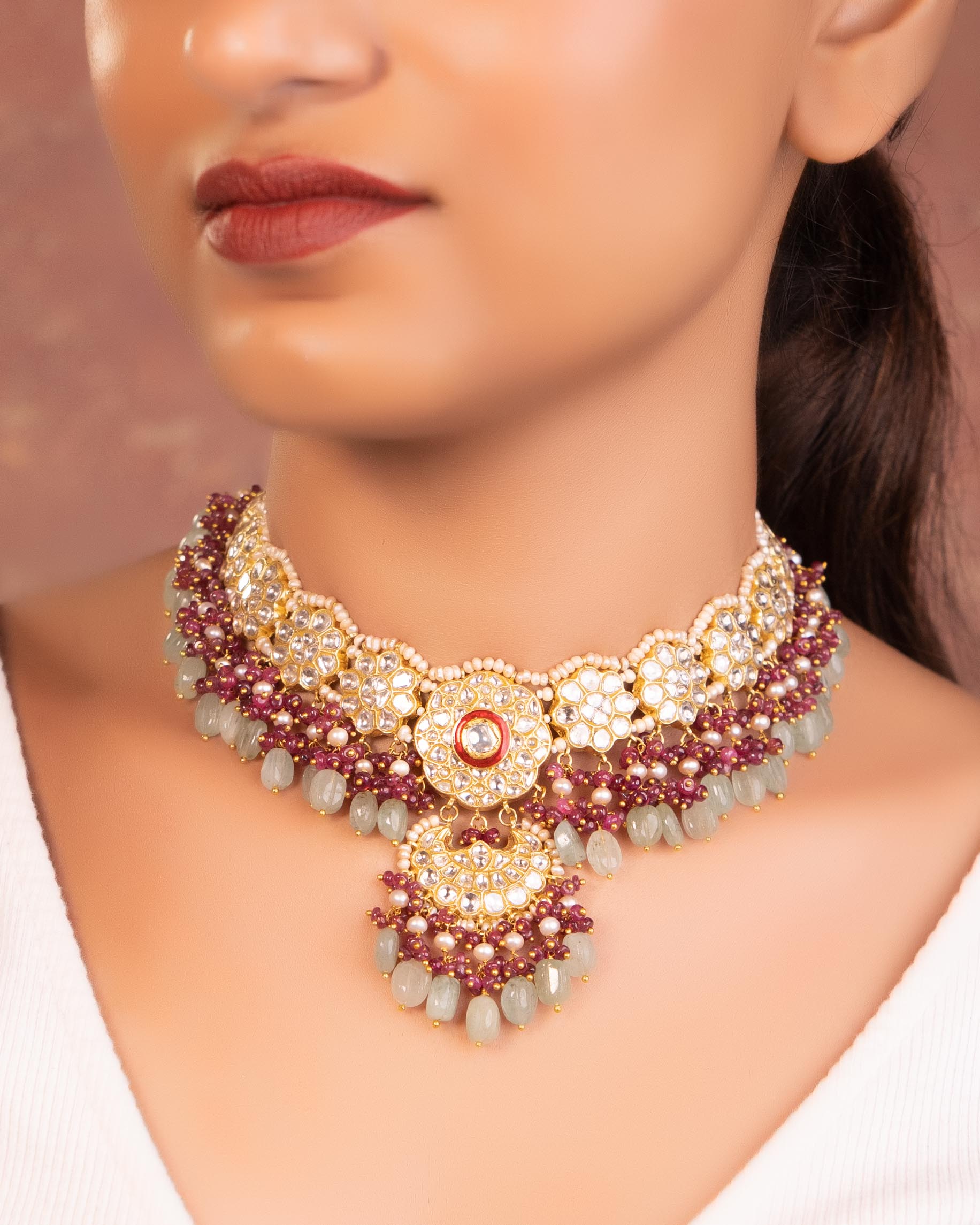 Azima Polki Necklace