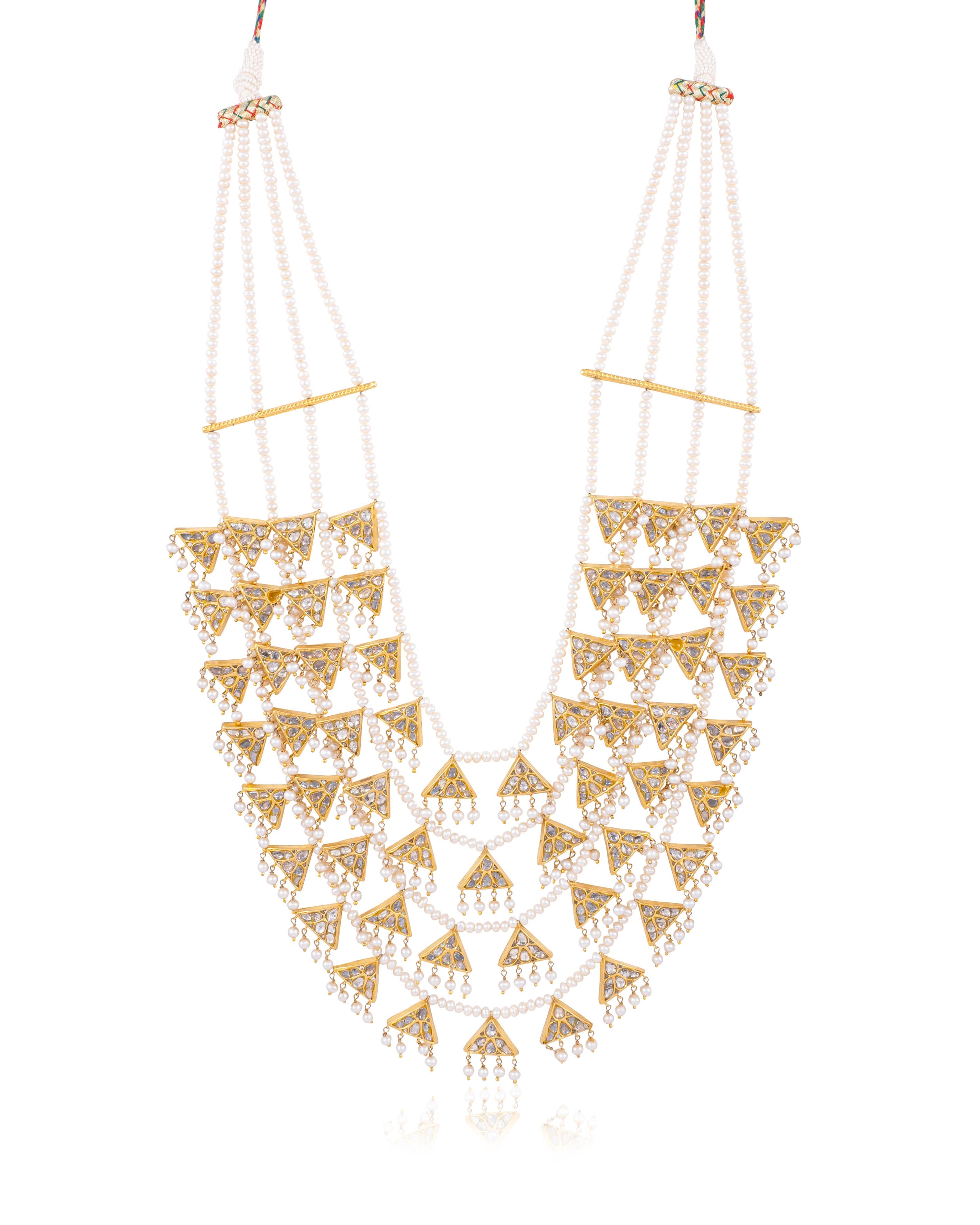 Manisha Polki Long Necklace - NO ORDERS