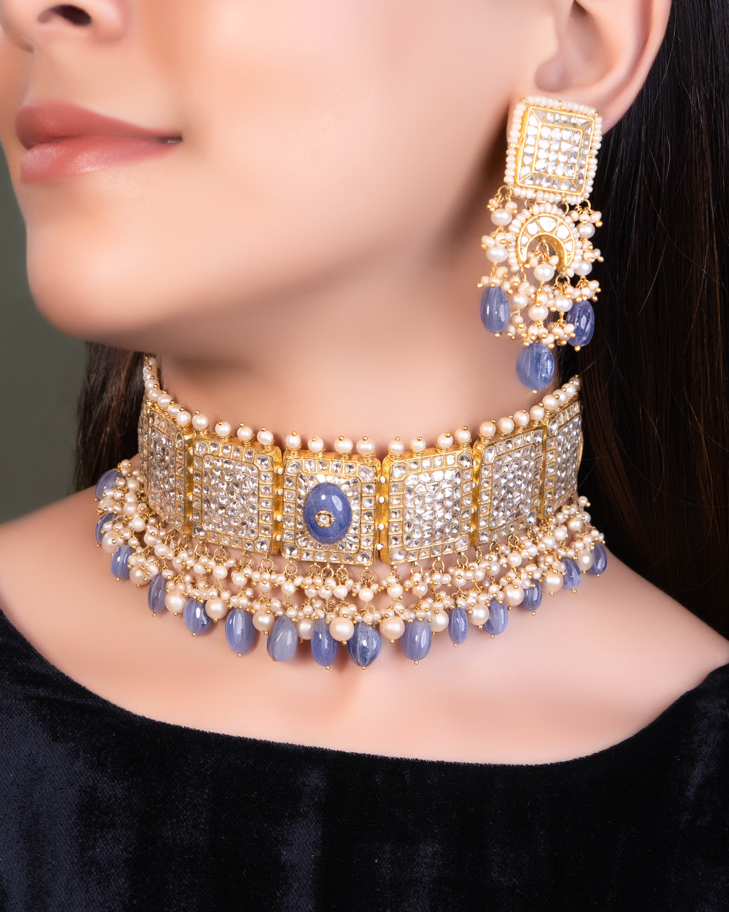 Spring Polki Choker - NO ORDERS