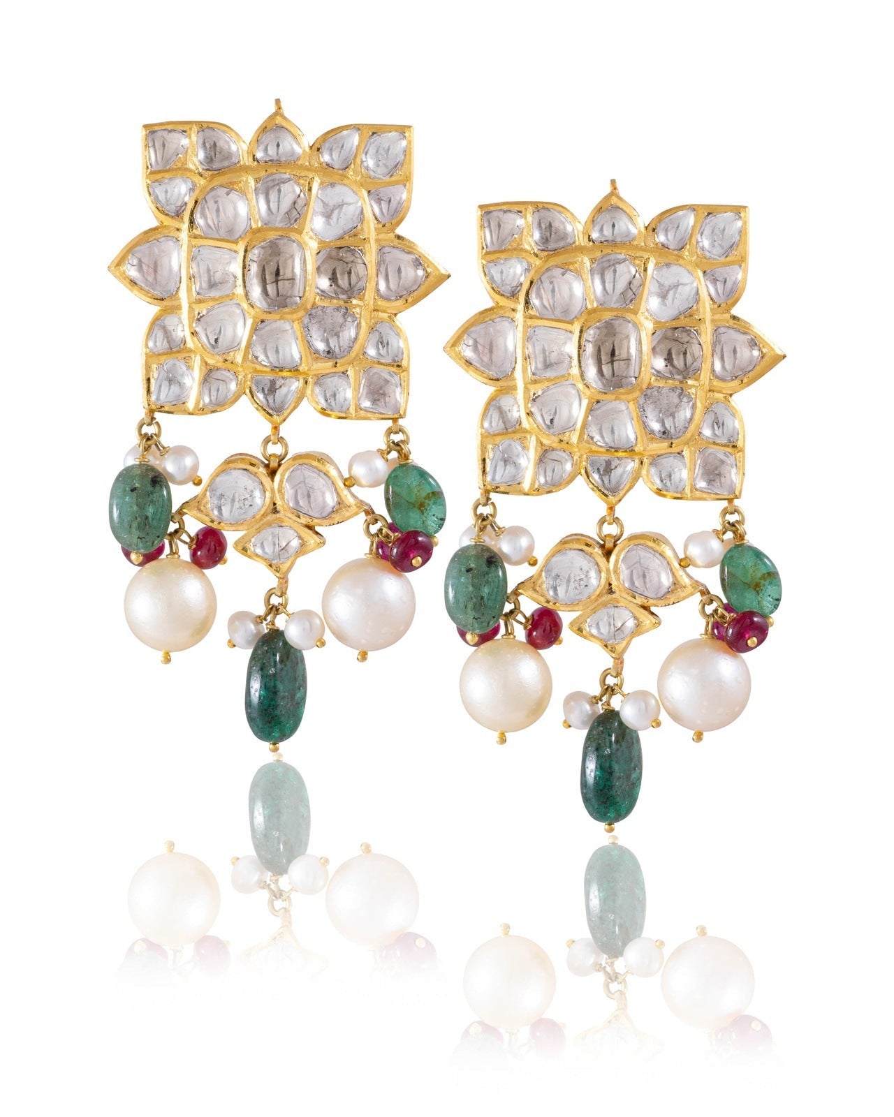 Rumaisa Jadau Polki Long Necklace - NO ORDERS