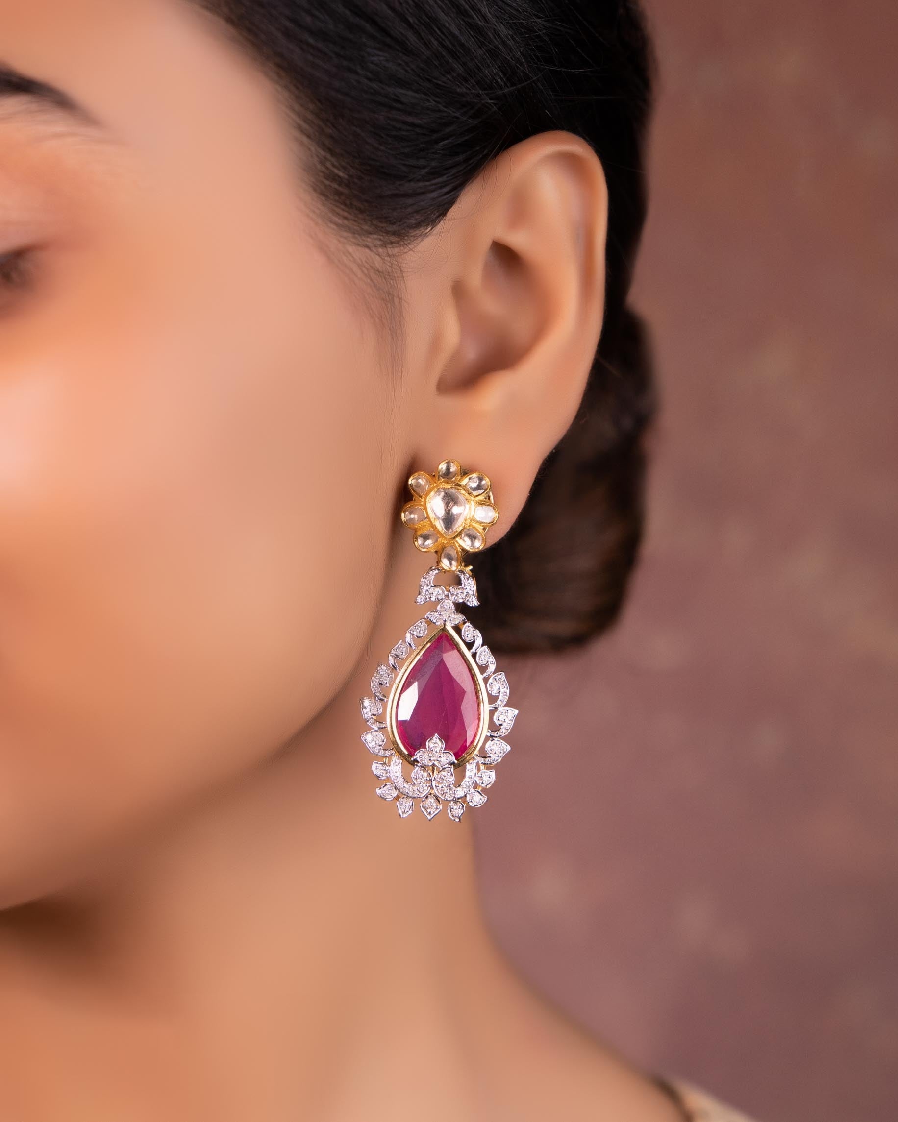 Jadau Diamond Earrings