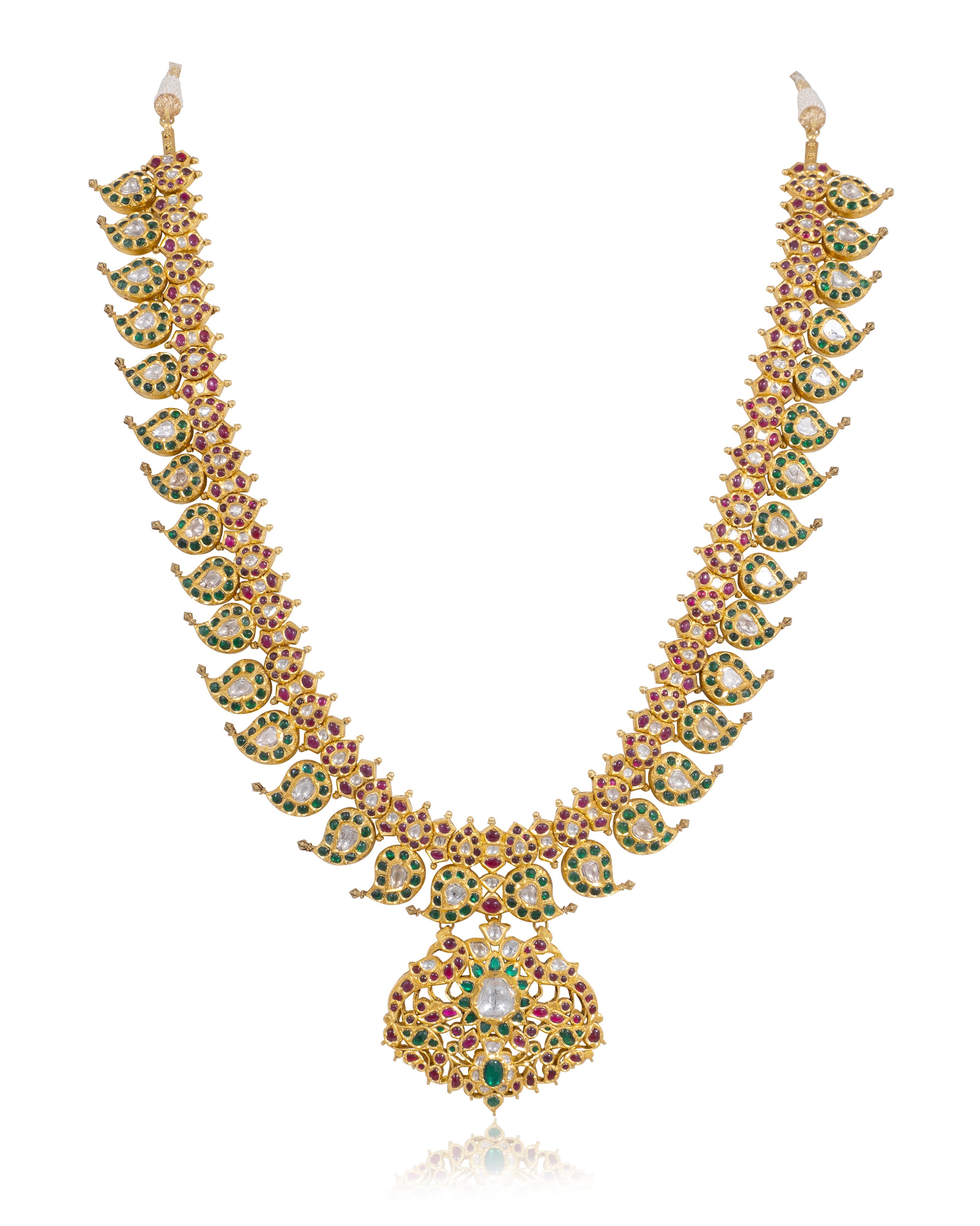 Latest Polki Long Necklace