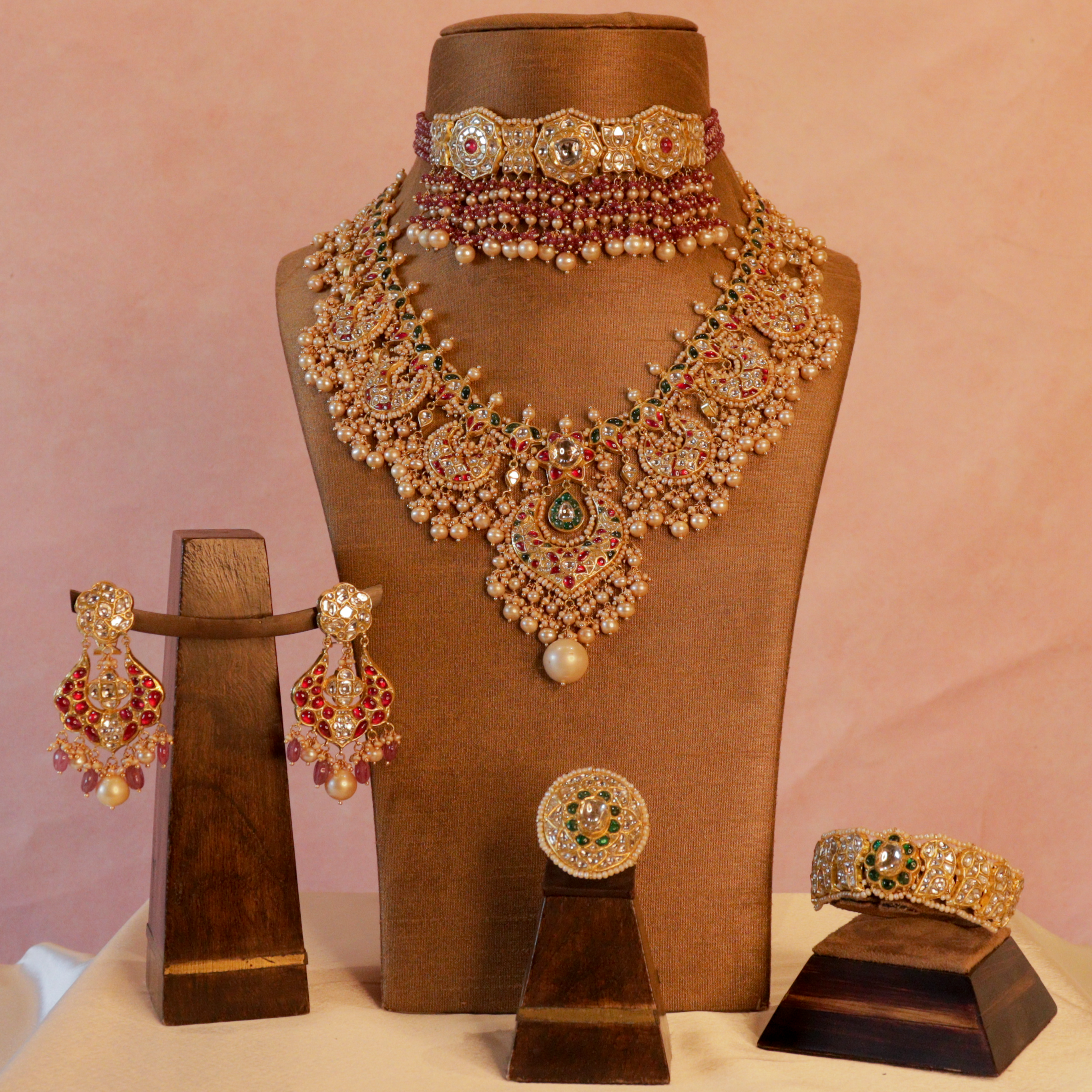 Maheera Bridal Polki Set