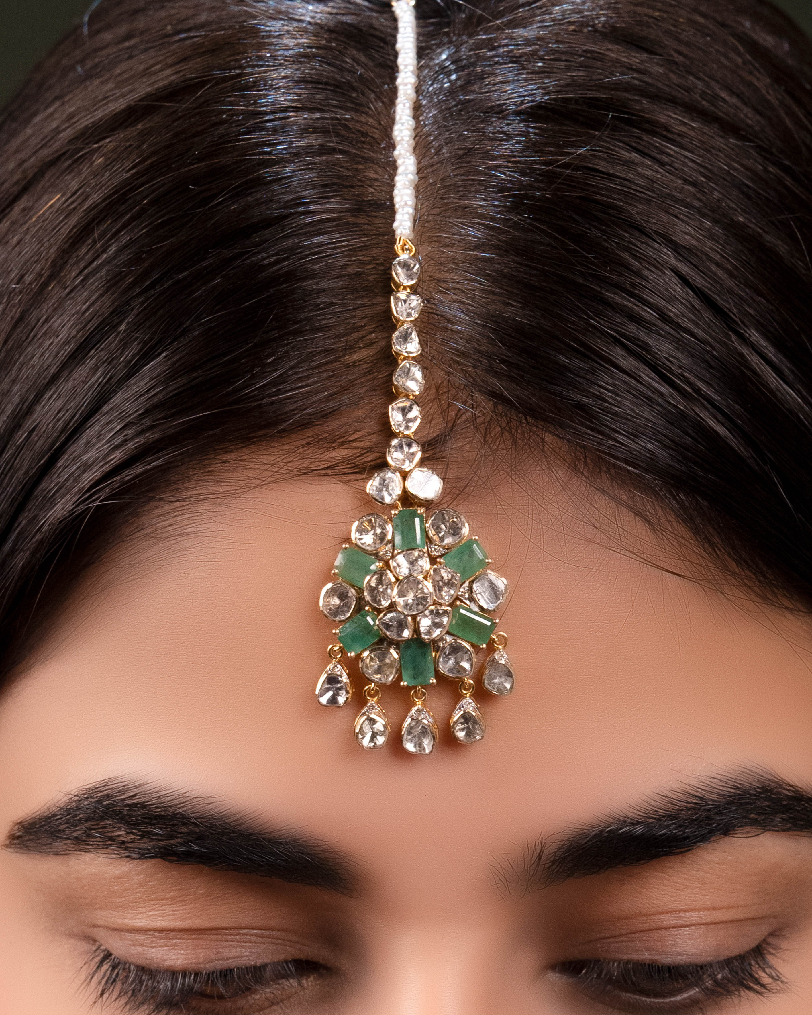 Ishita Polki And Diamond Maangtika