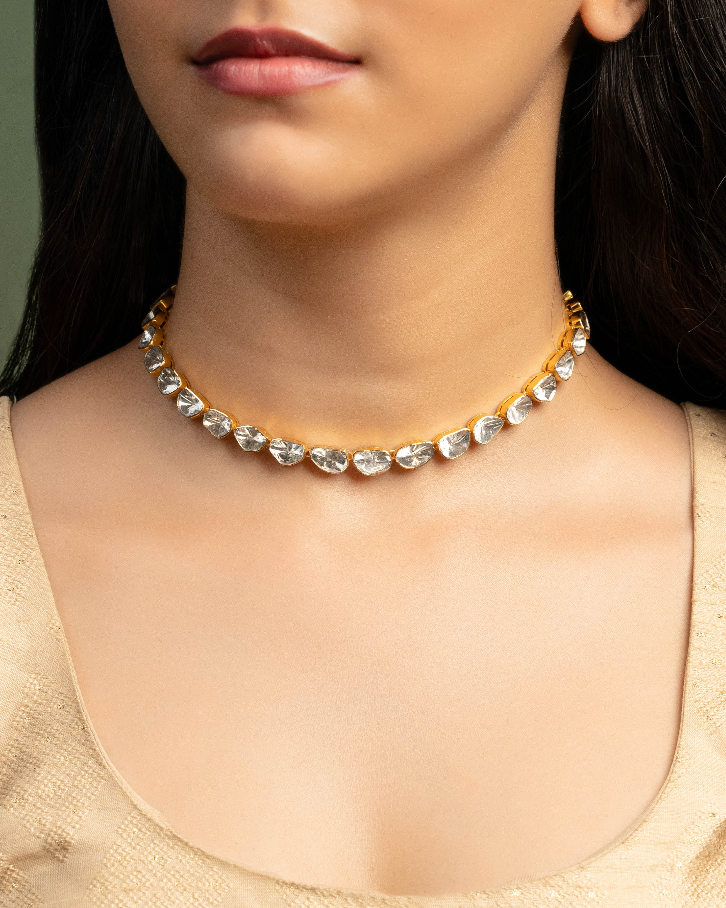 Hithika Polki Necklace