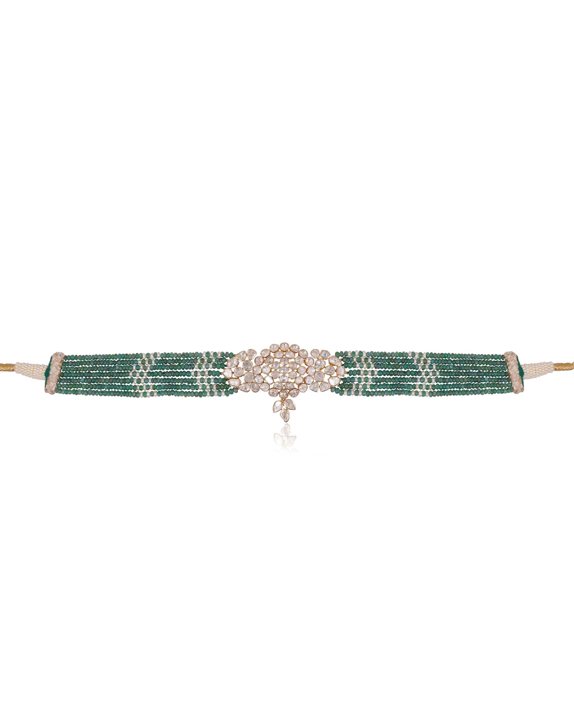Rutuja Polki Bead Choker