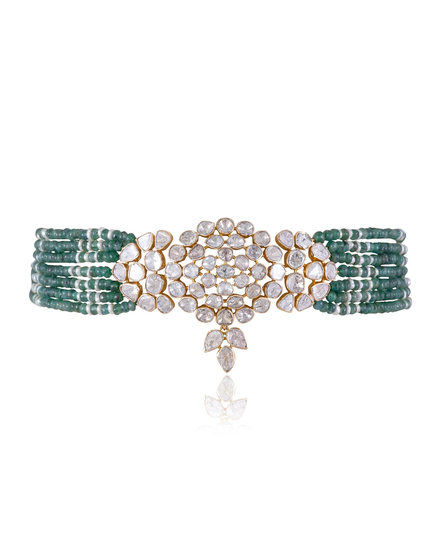 Rutuja Polki Bead Choker