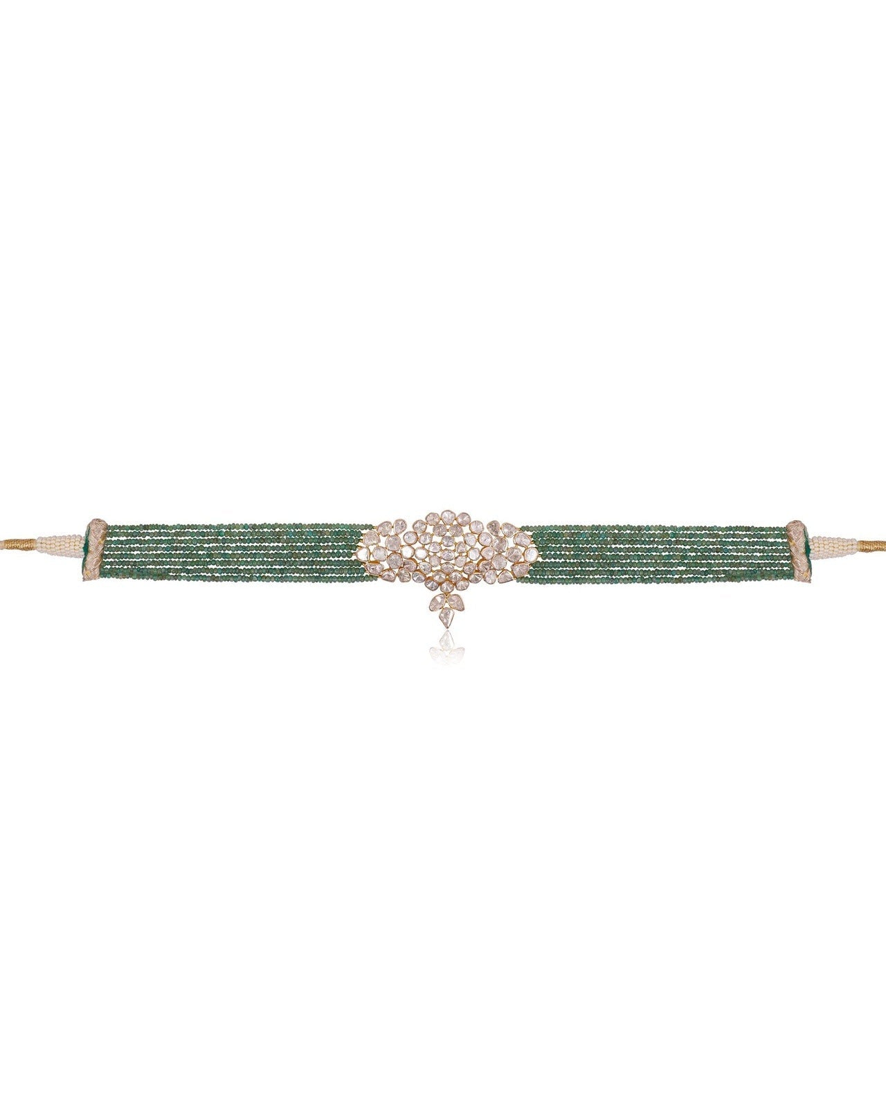 Gurleen Polki Bead Choker