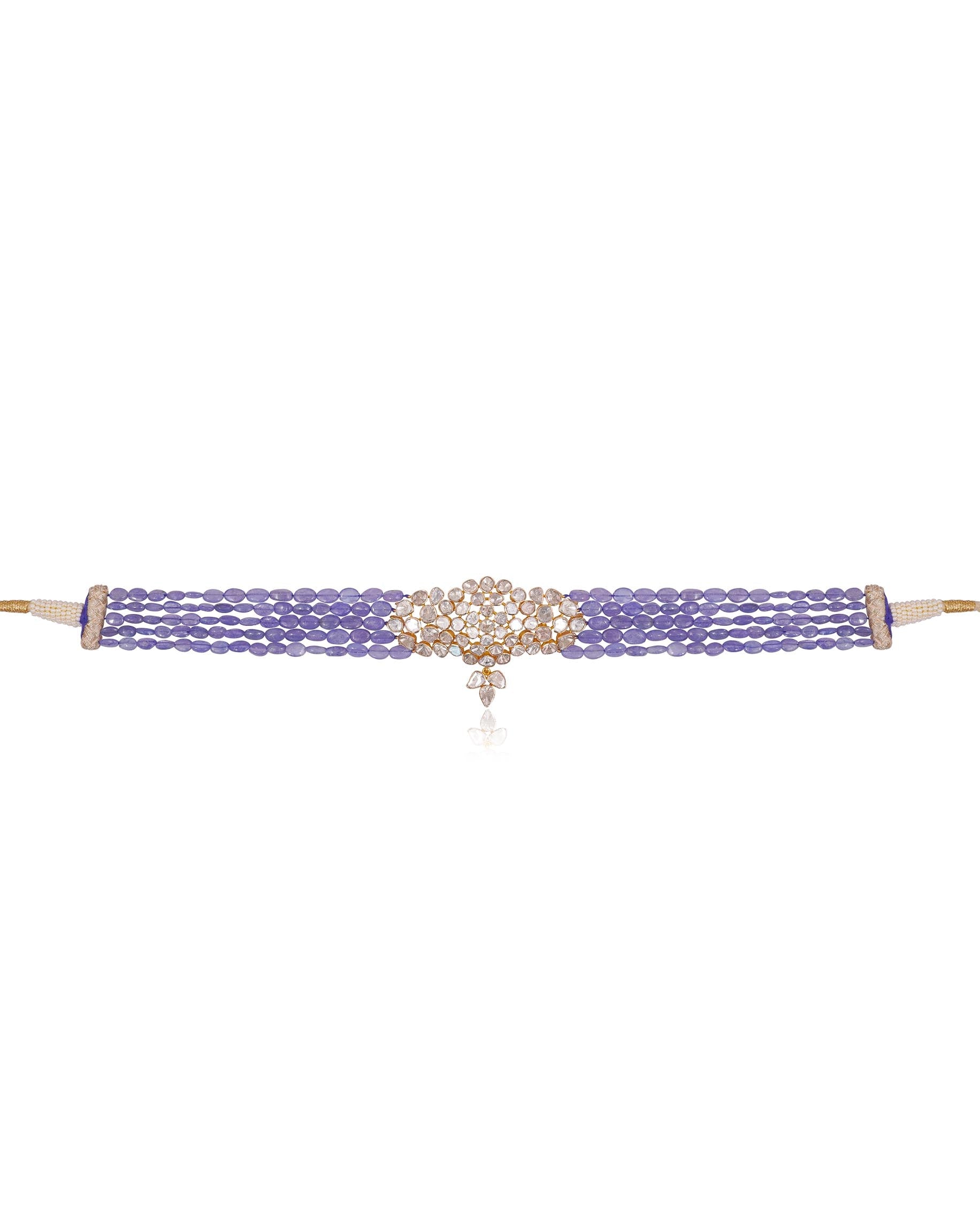 Stevie Polki Bead Choker