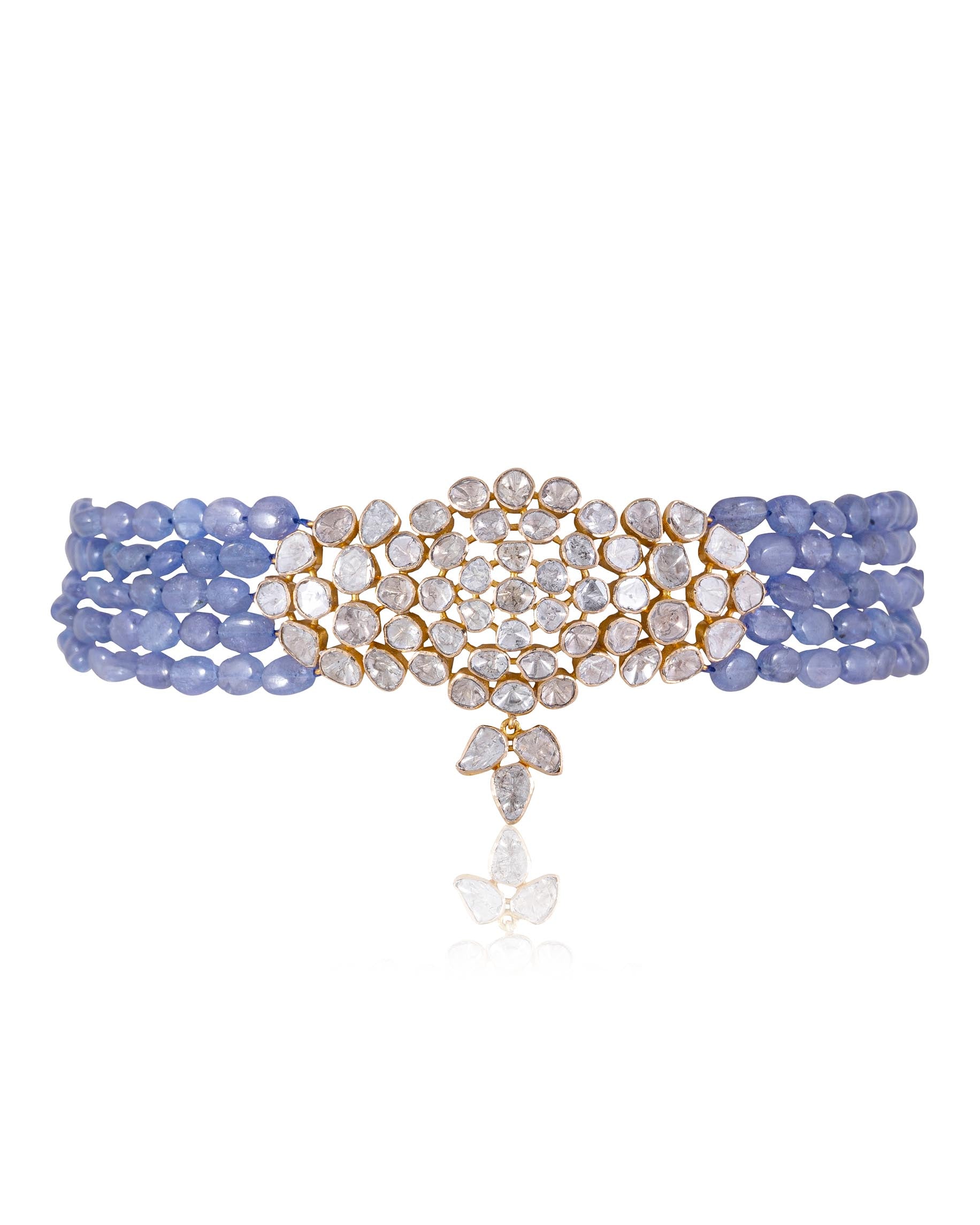 Stevie Polki Bead Choker