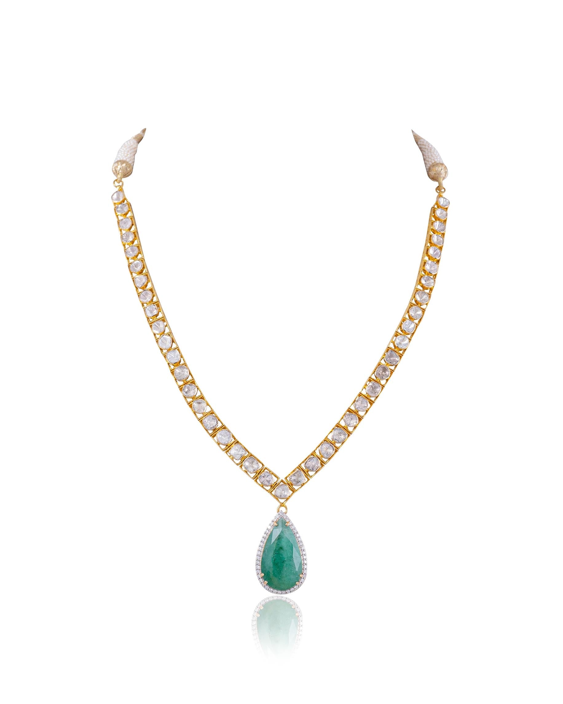 Olivia Polki And Diamond Necklace