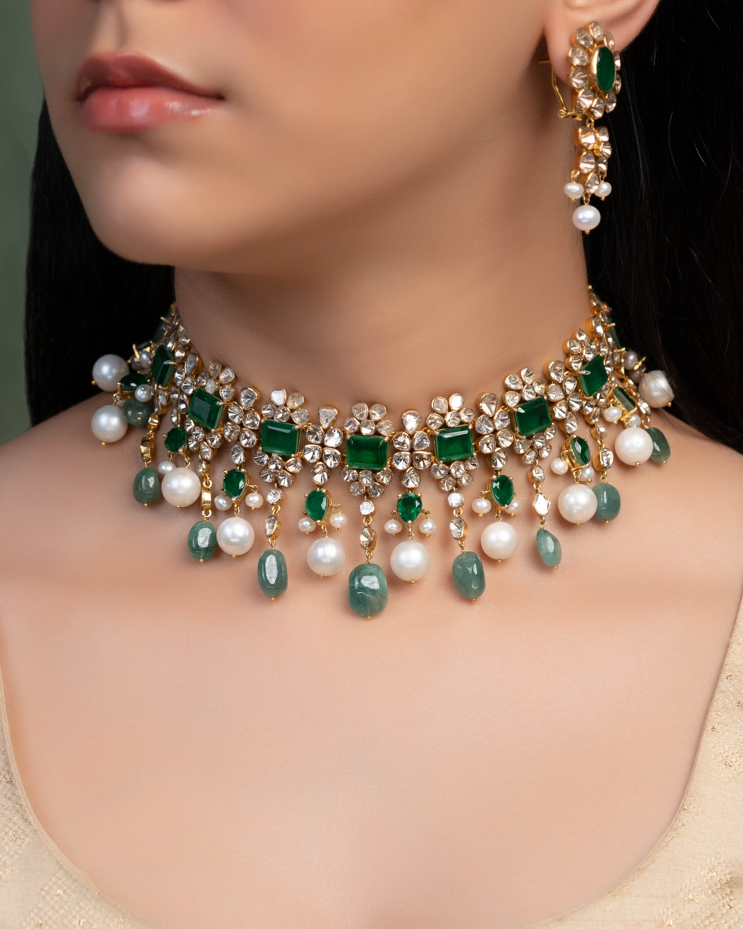 Kristina Polki Long Earrings