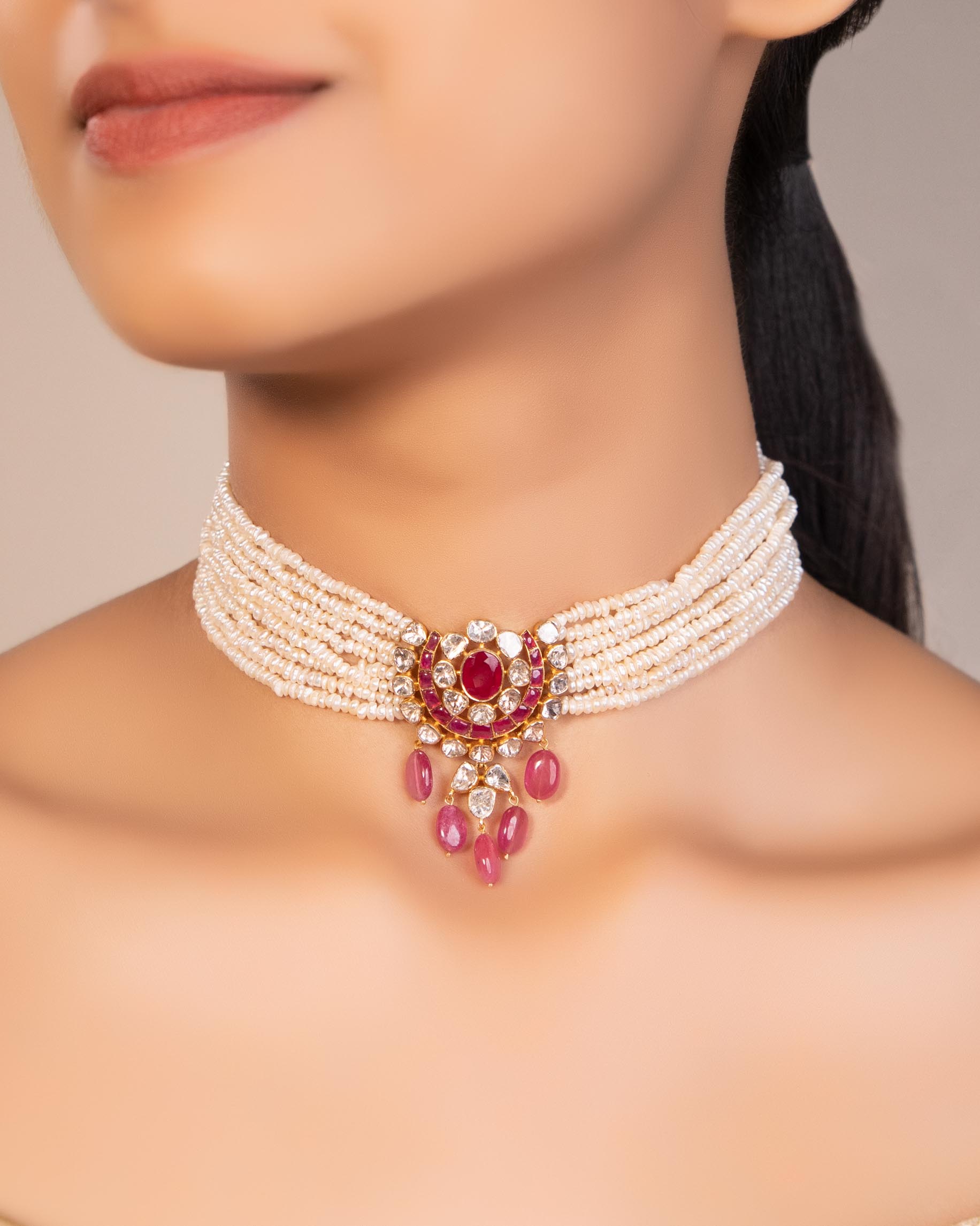 Laiba Polki Choker