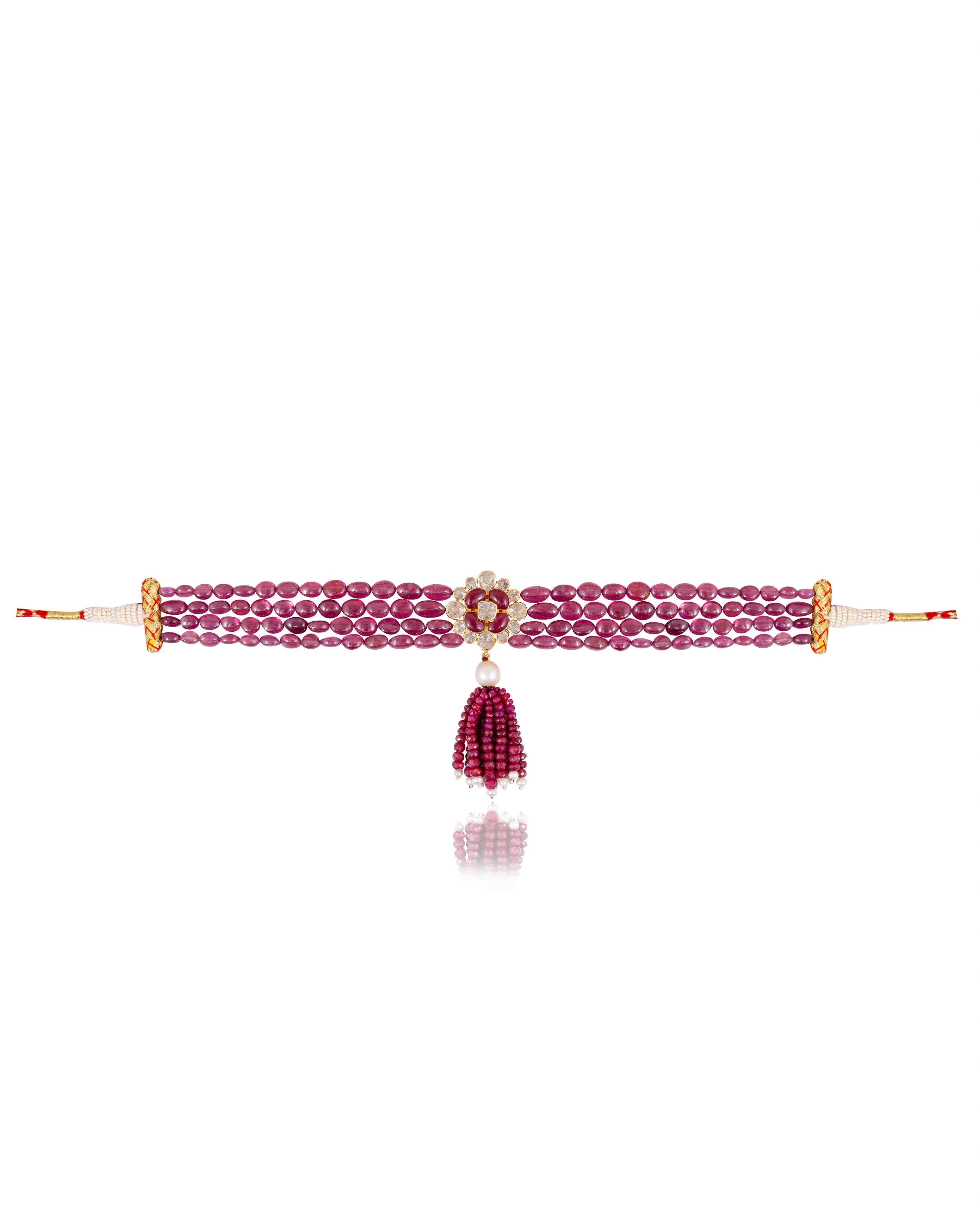 Vansika Polki Bead Choker