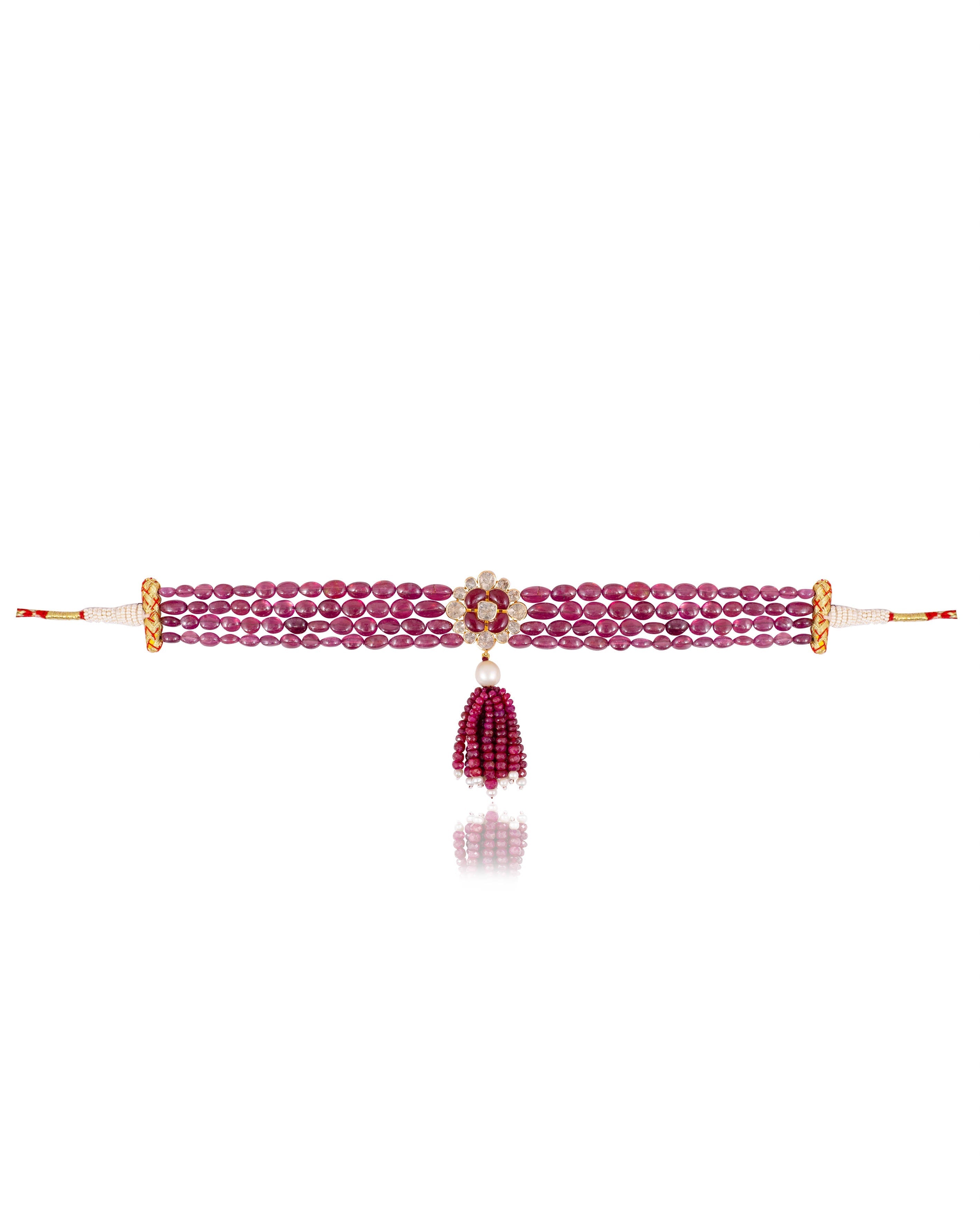 Vansika Polki Bead Choker