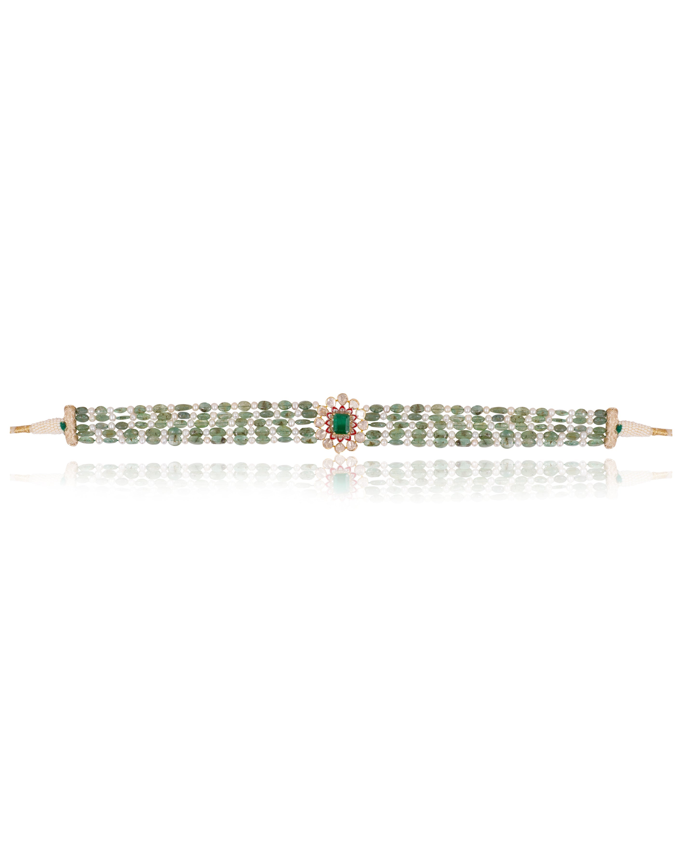 Vartika Polki Bead Choker
