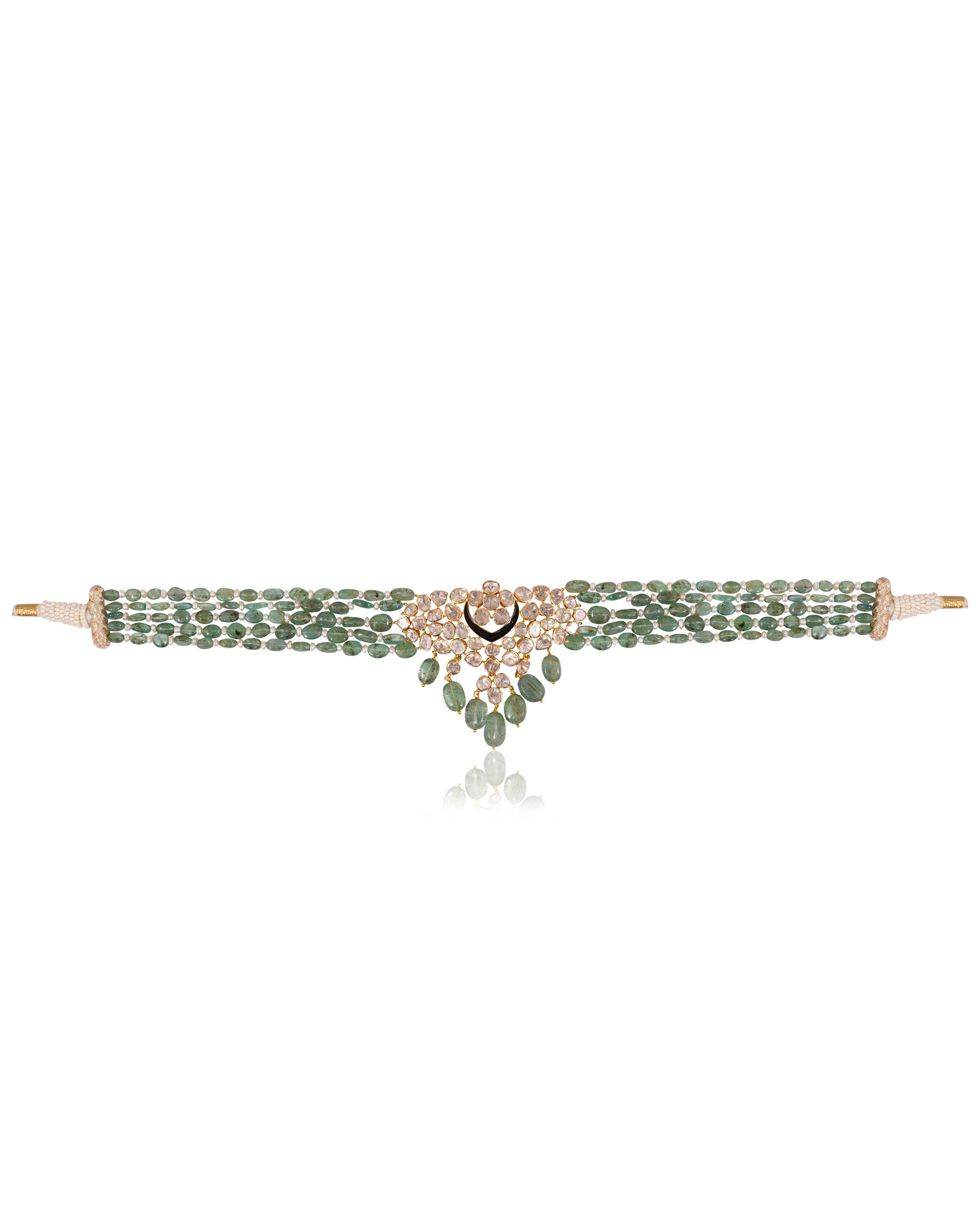 Ritu Polki Bead Choker