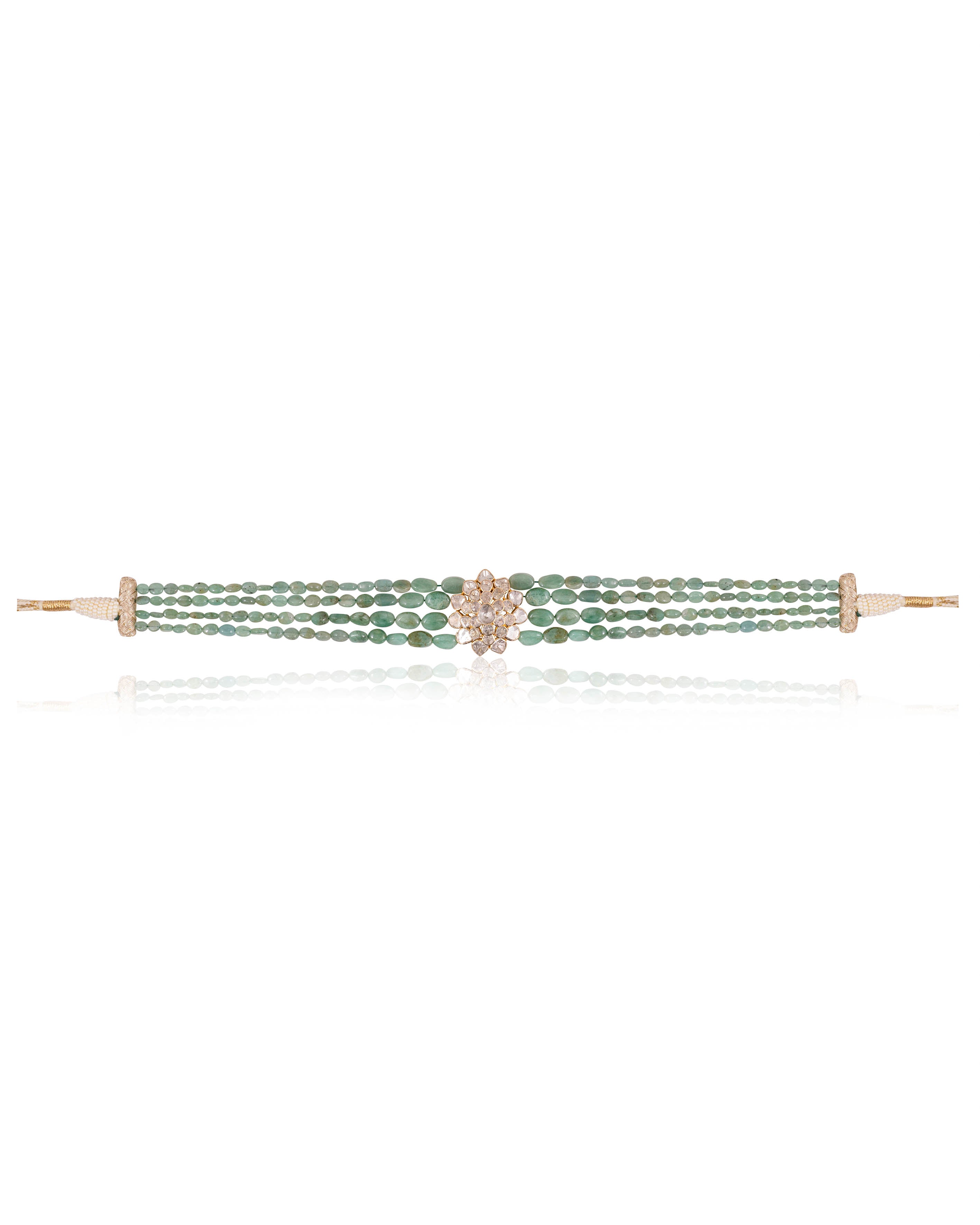Latika Polki Bead Choker