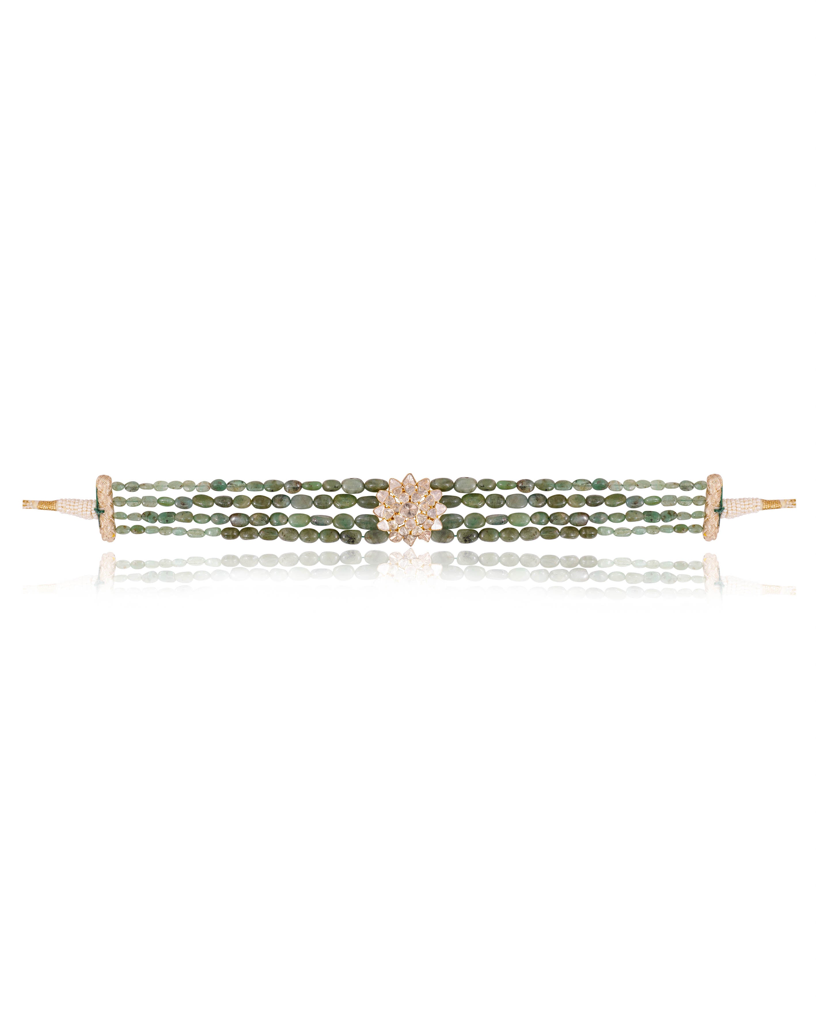 Zahida Polki Bead Choker