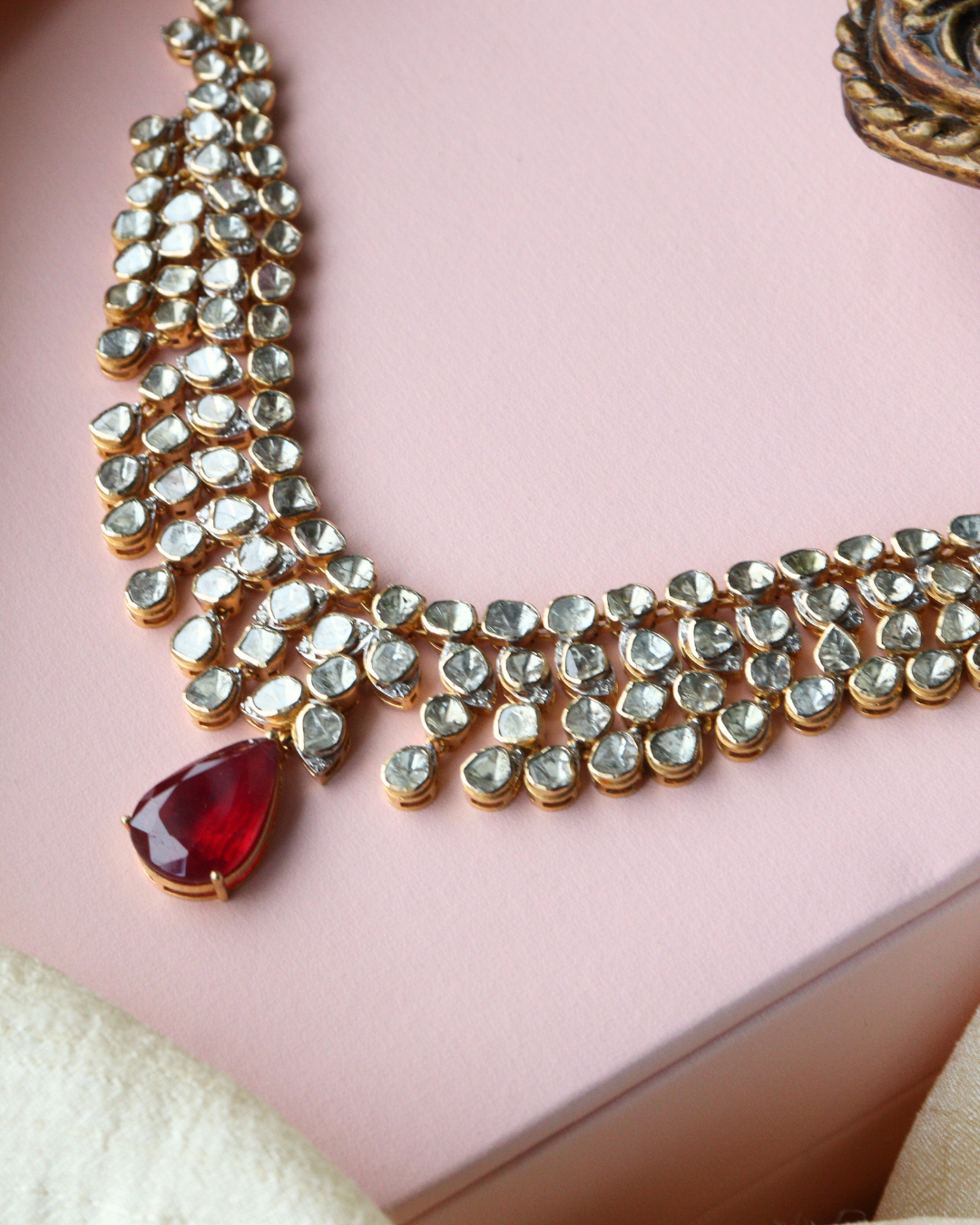 Pariksha Polki And Diamond Choker