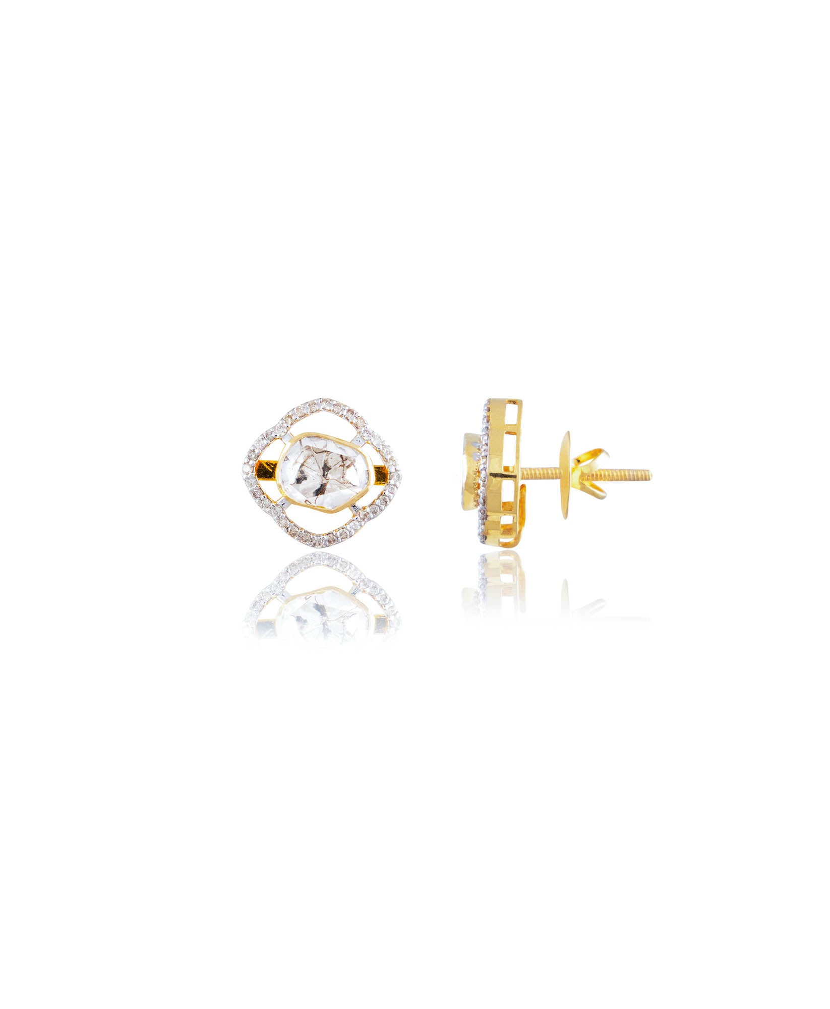 Parvana Polki And Diamond Tops