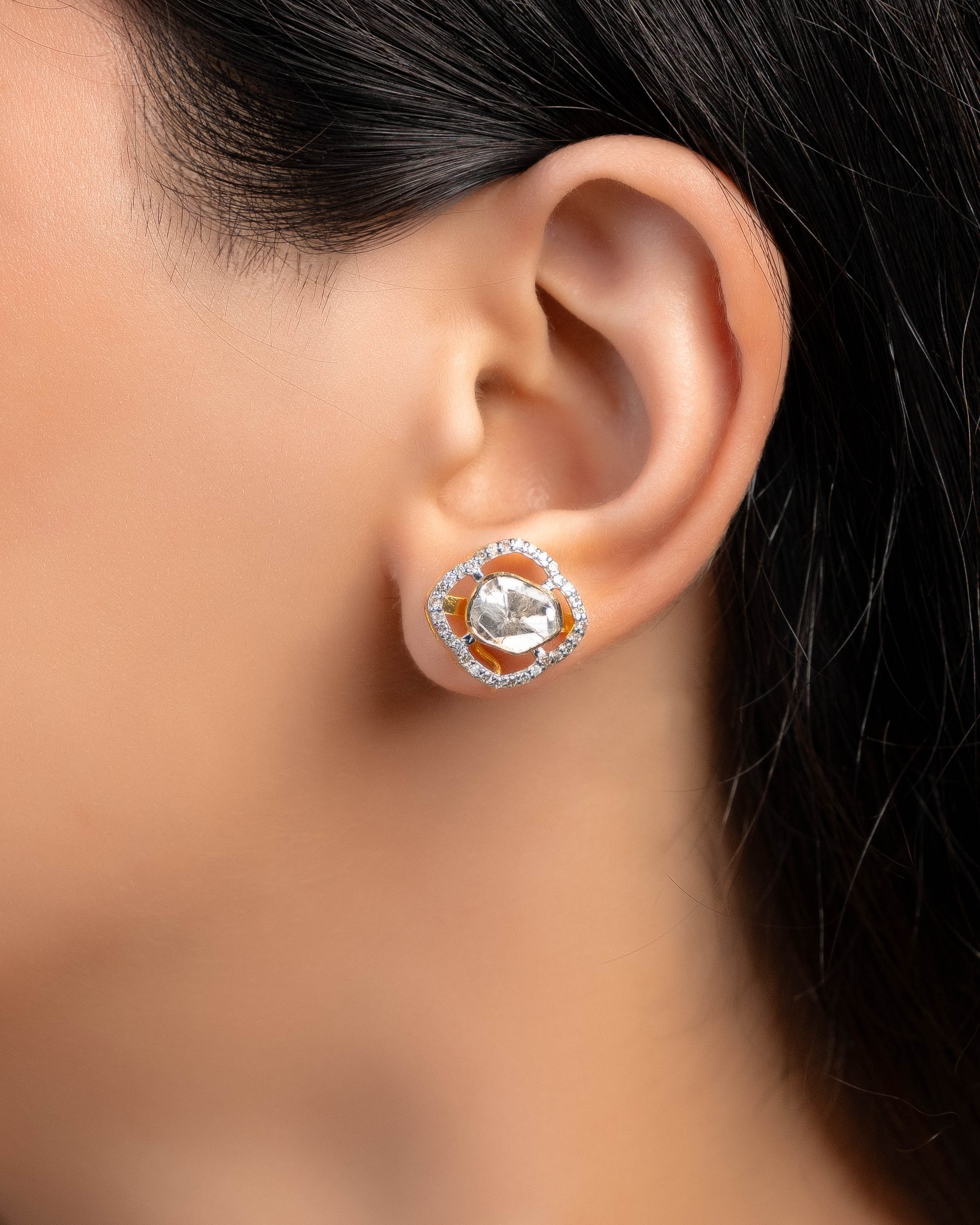 Parvana Polki And Diamond Tops