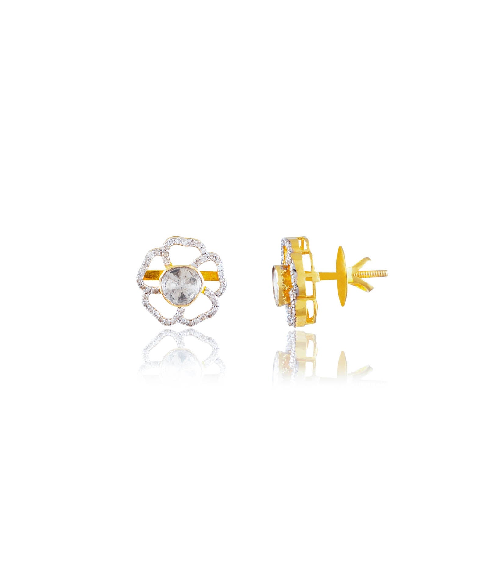 Meryl Polki And Diamond Tops