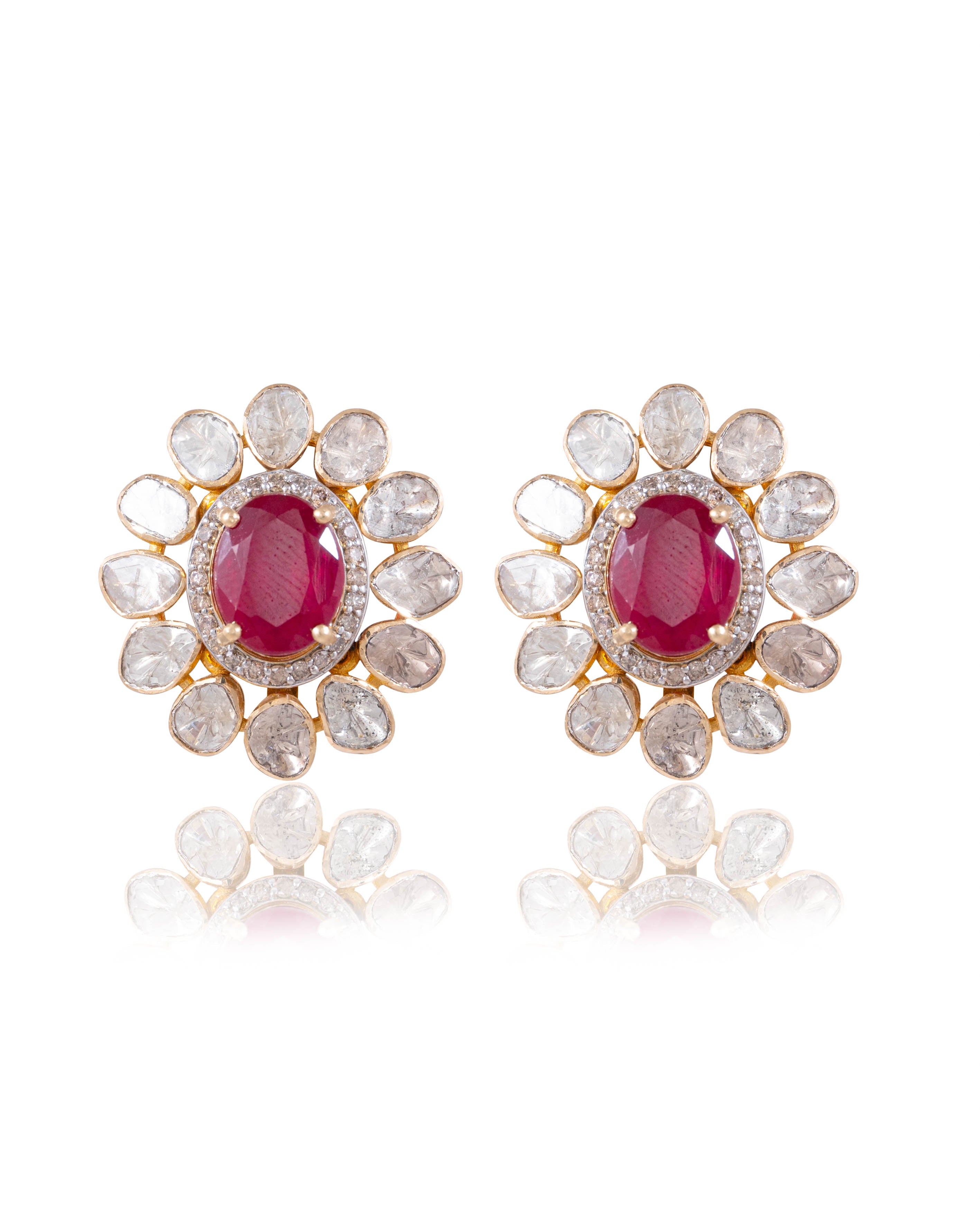 Sudiksha Polki And Diamond Tops