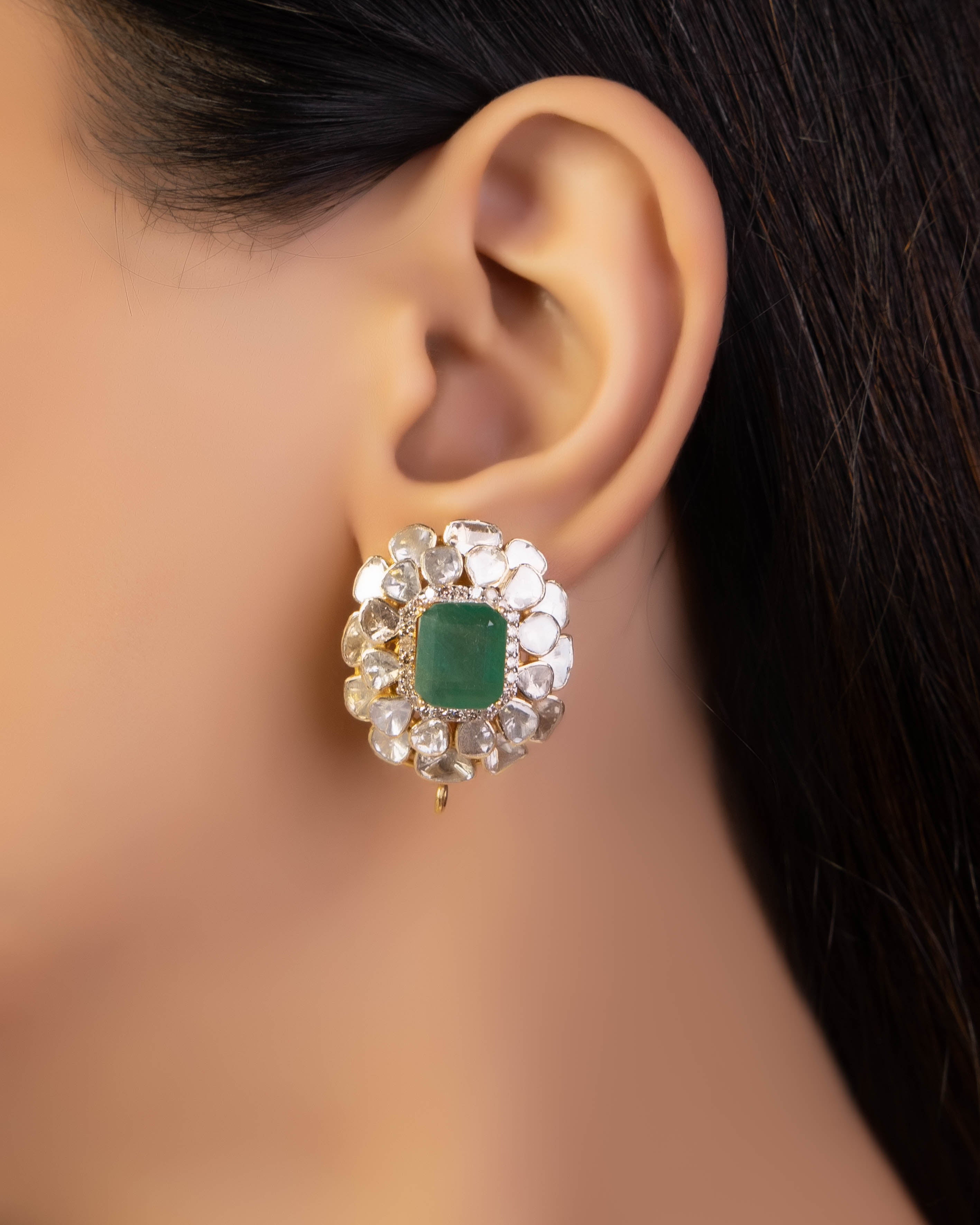 Vantasha Choker And Akrutika Tops Polki And Diamond Set