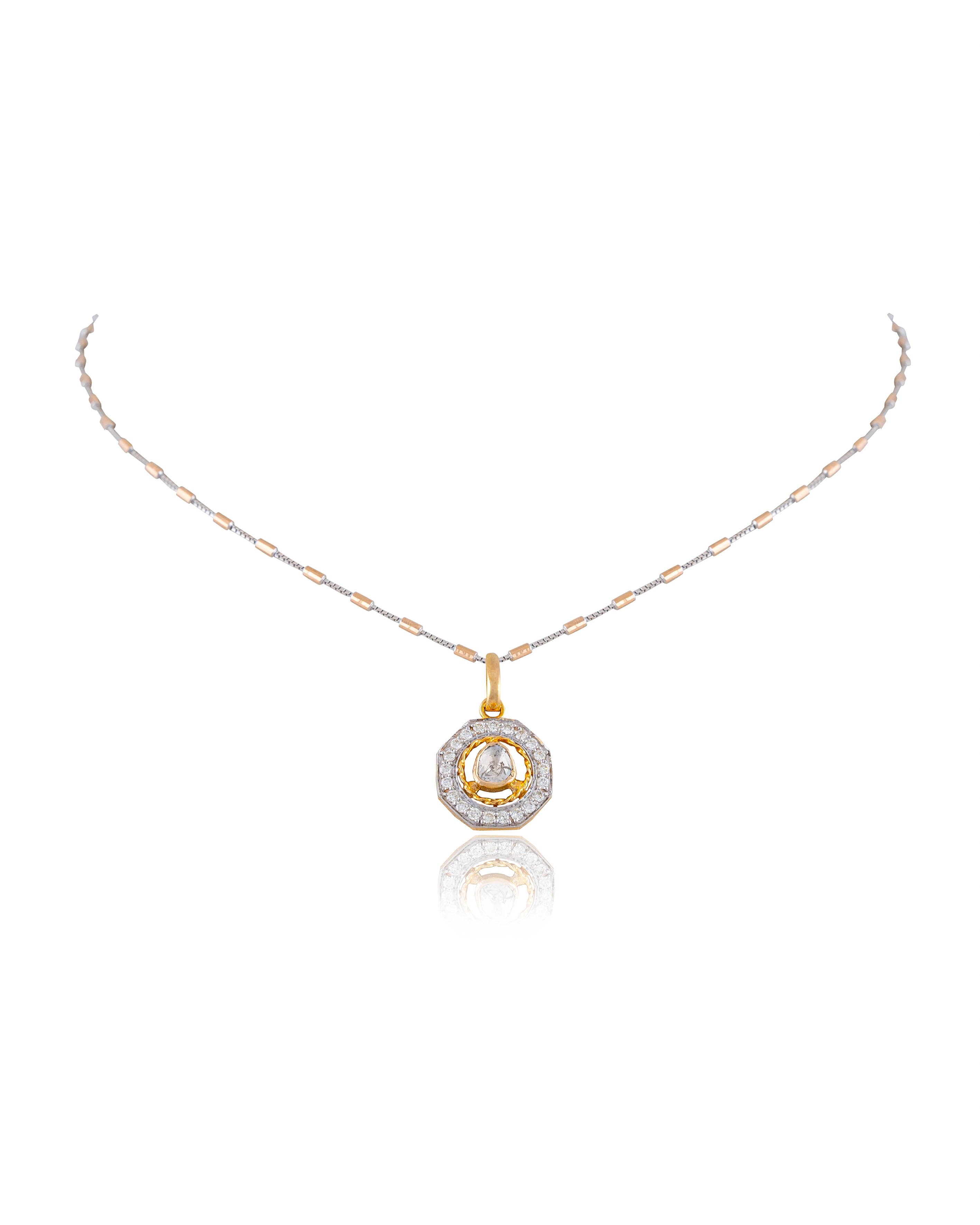 Sallie Polki And Diamond Pendant