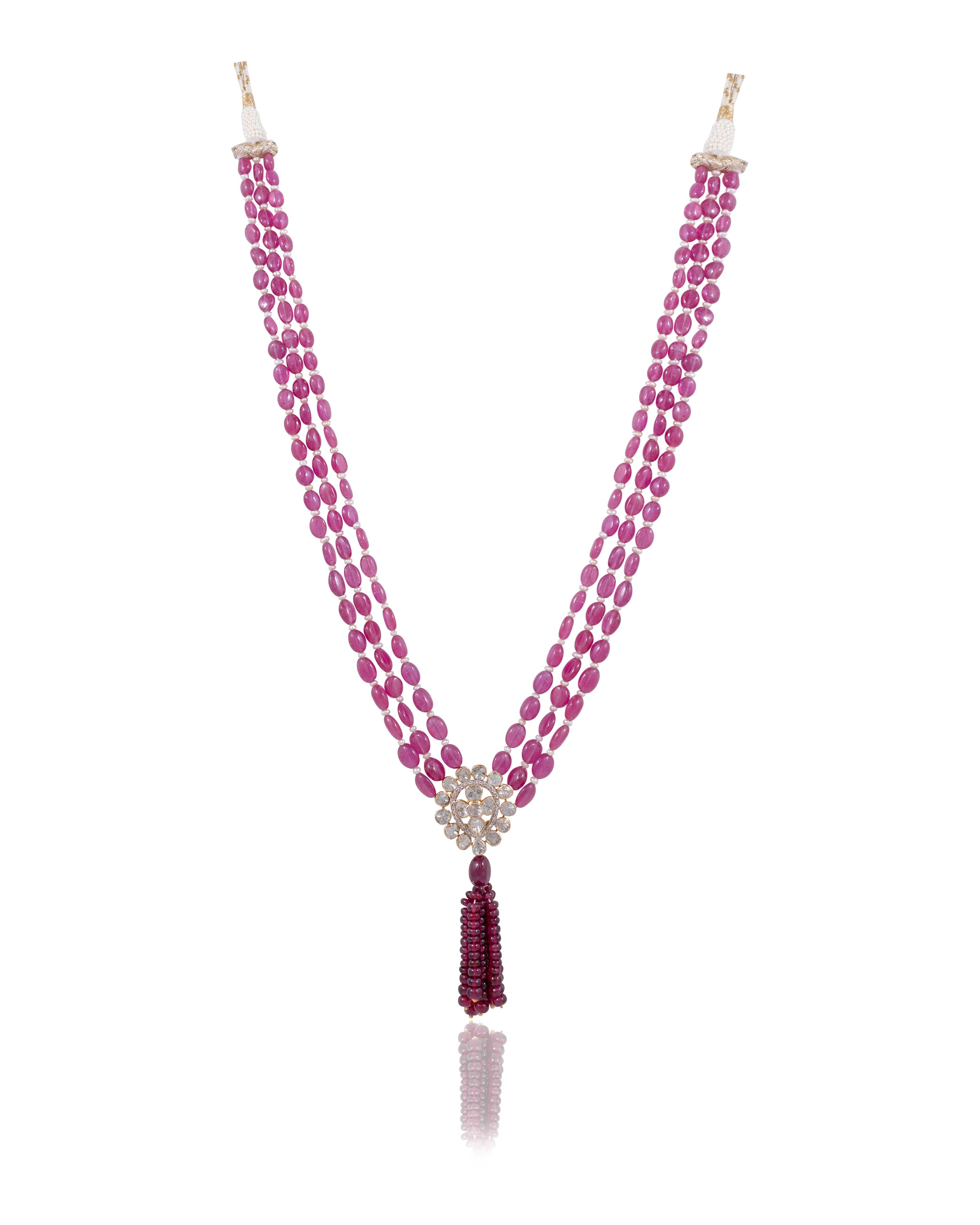Vividha Polki Bead Pendant