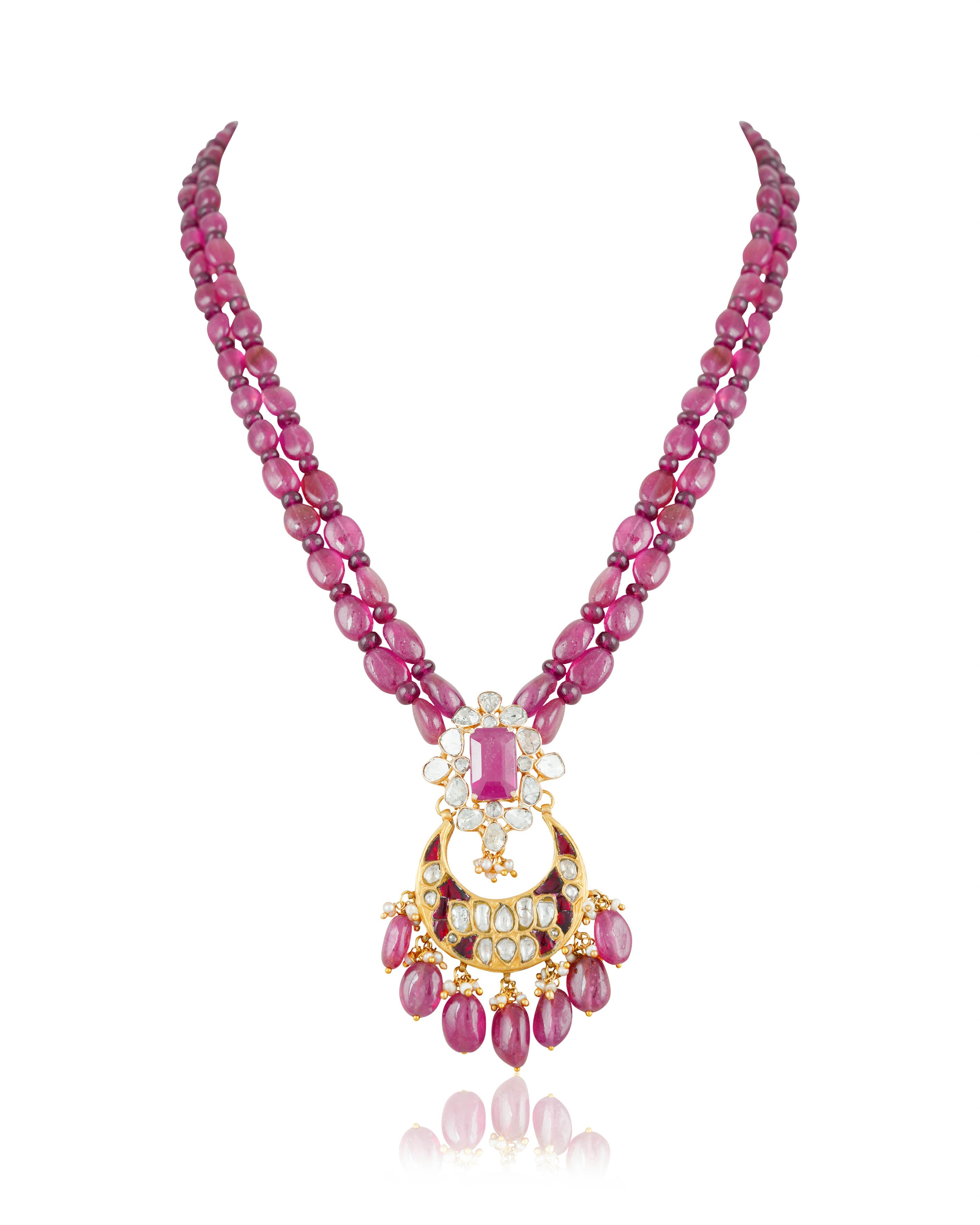 Somna Polki Bead Pendant