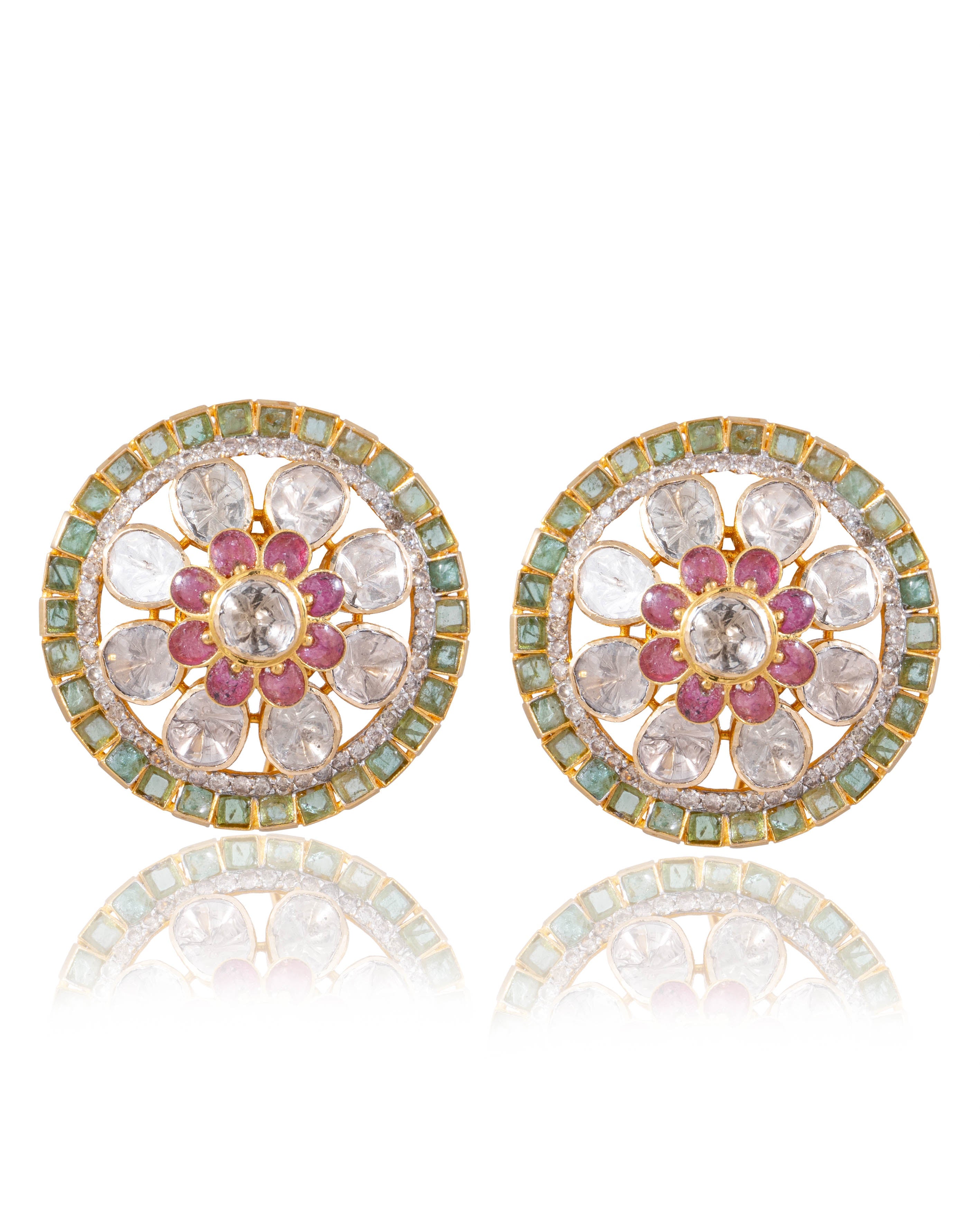 Tisha Polki And Diamond Tops