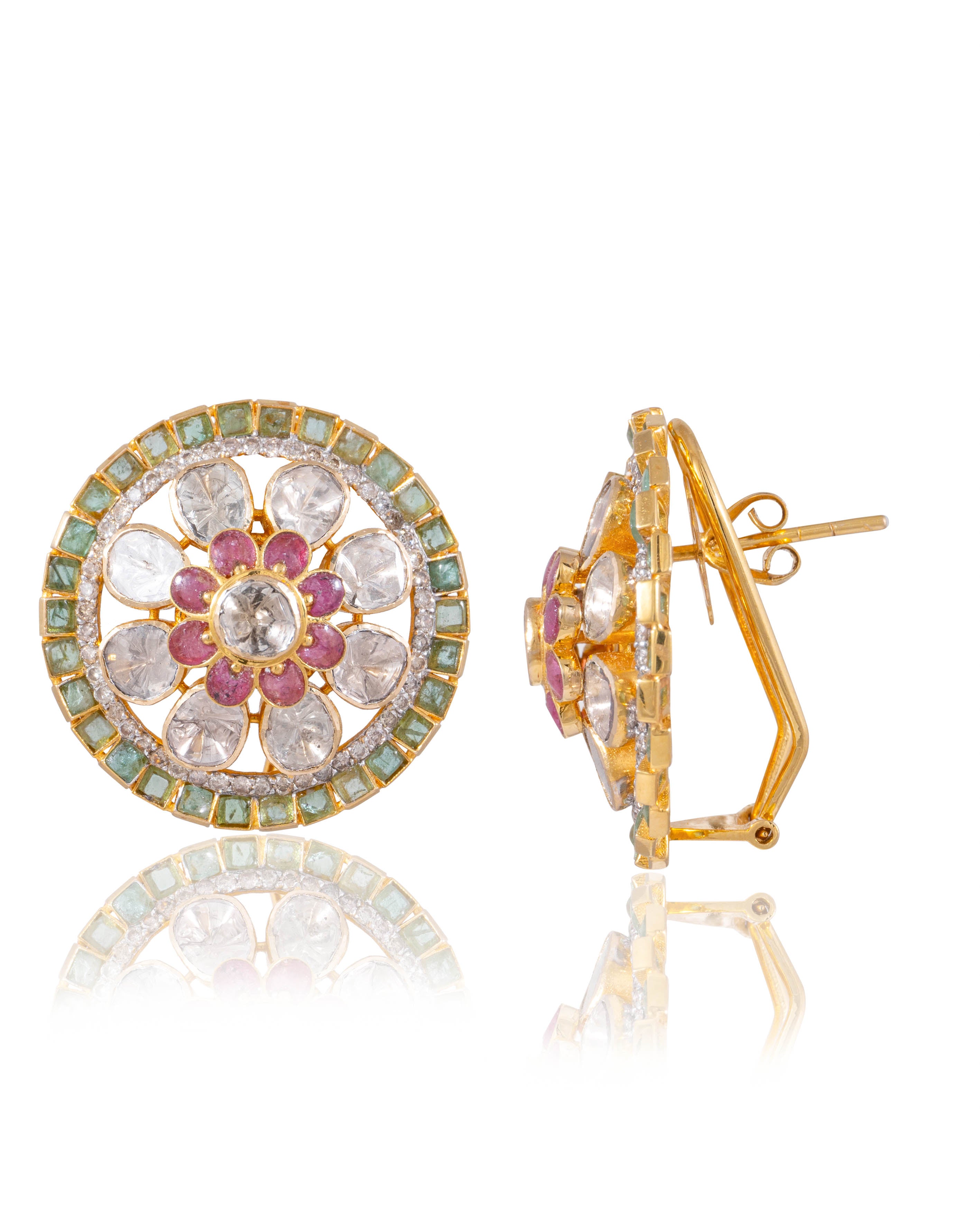 Tisha Polki And Diamond Tops