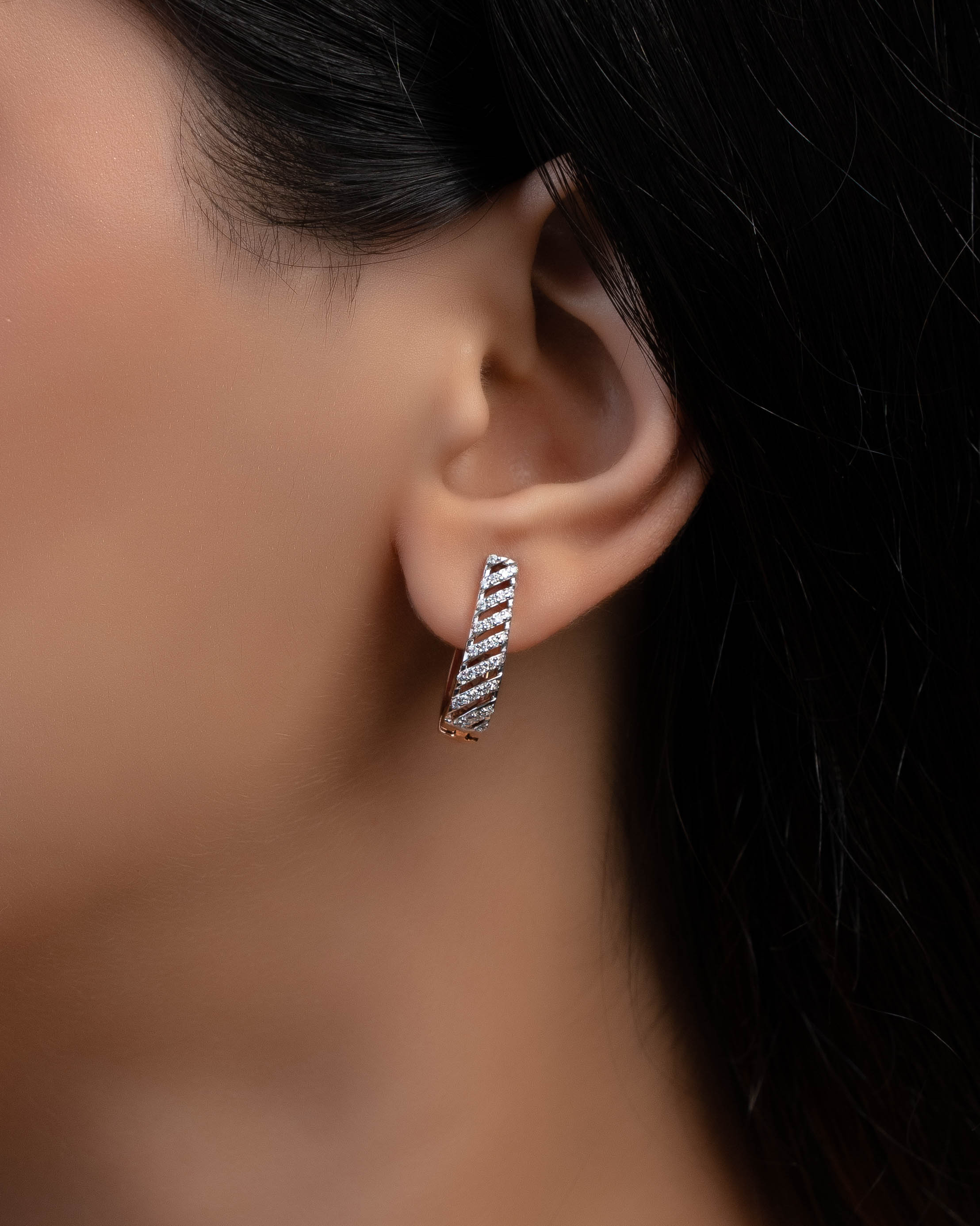 Diamond Long Earrings