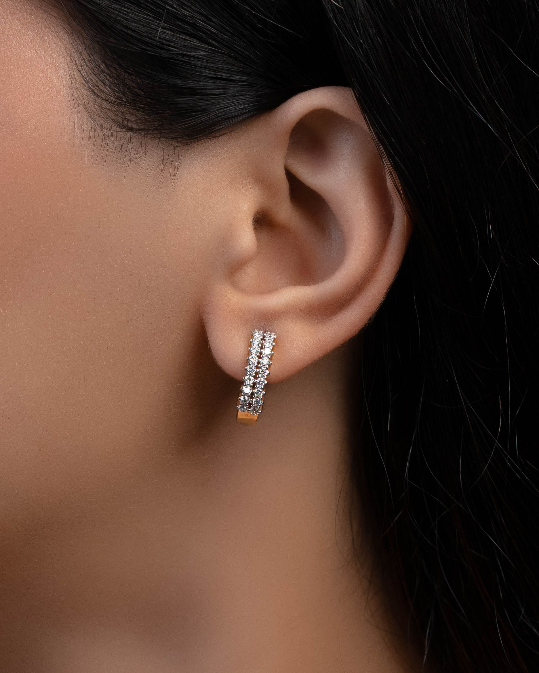 Diamond Long Earrings
