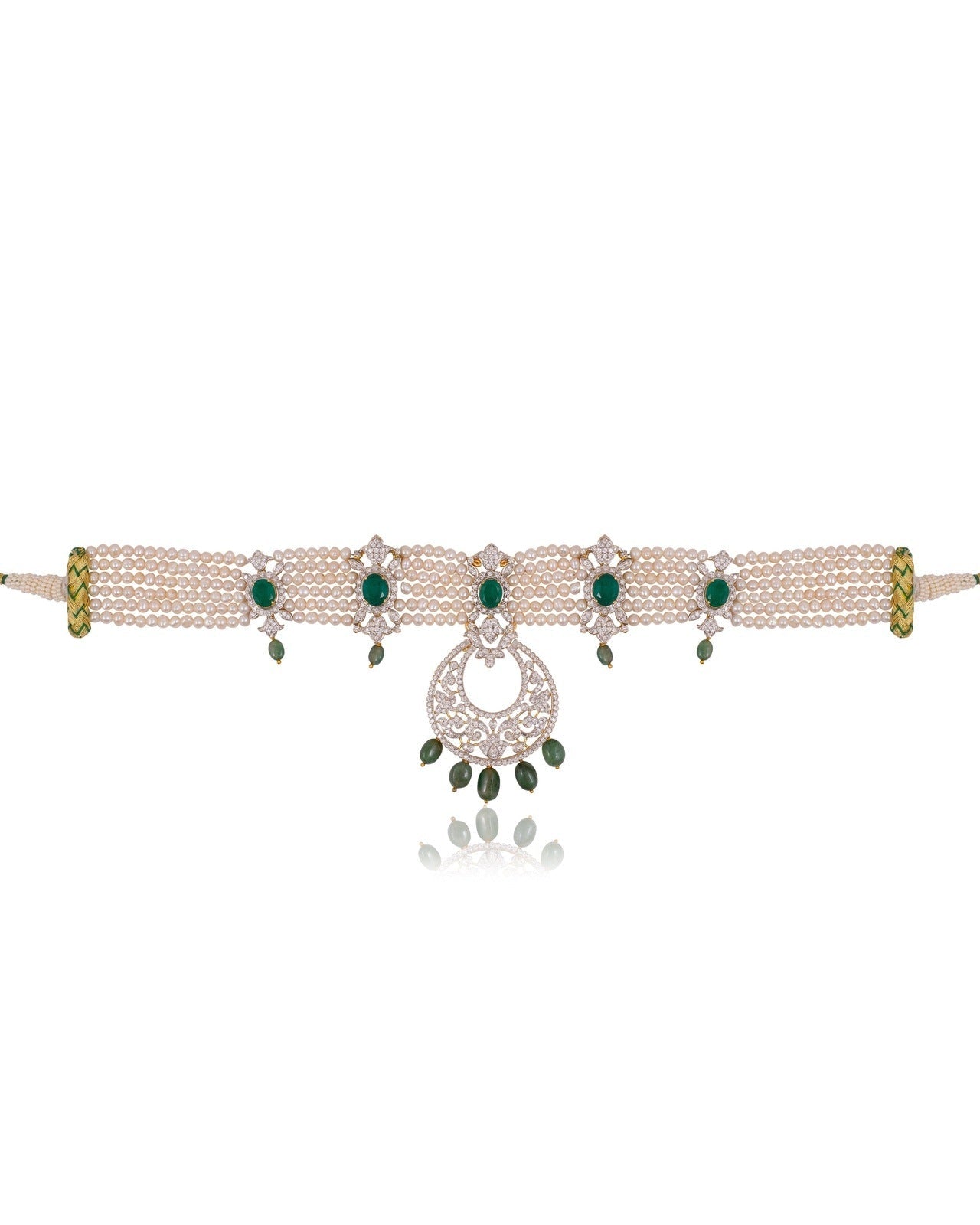 Kruti Diamond Bead Choker