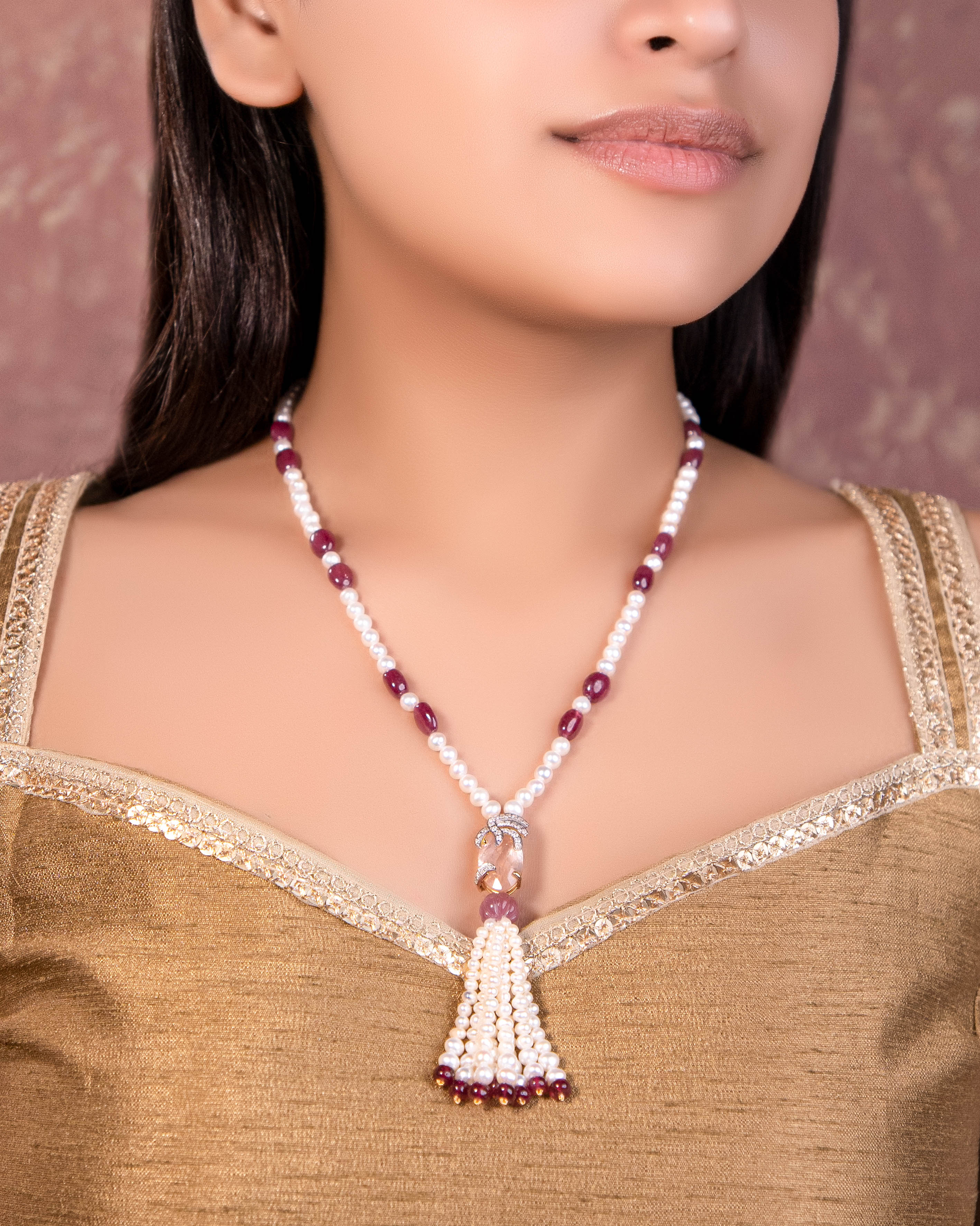 NO ORDERS - Nida Polki Bead Pendant