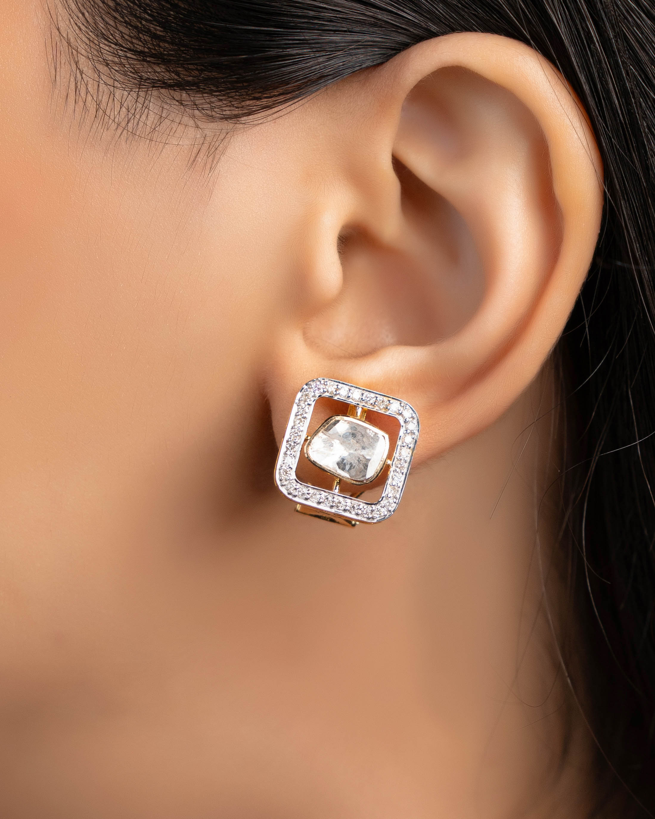 Vrushti Polki And Diamond Tops