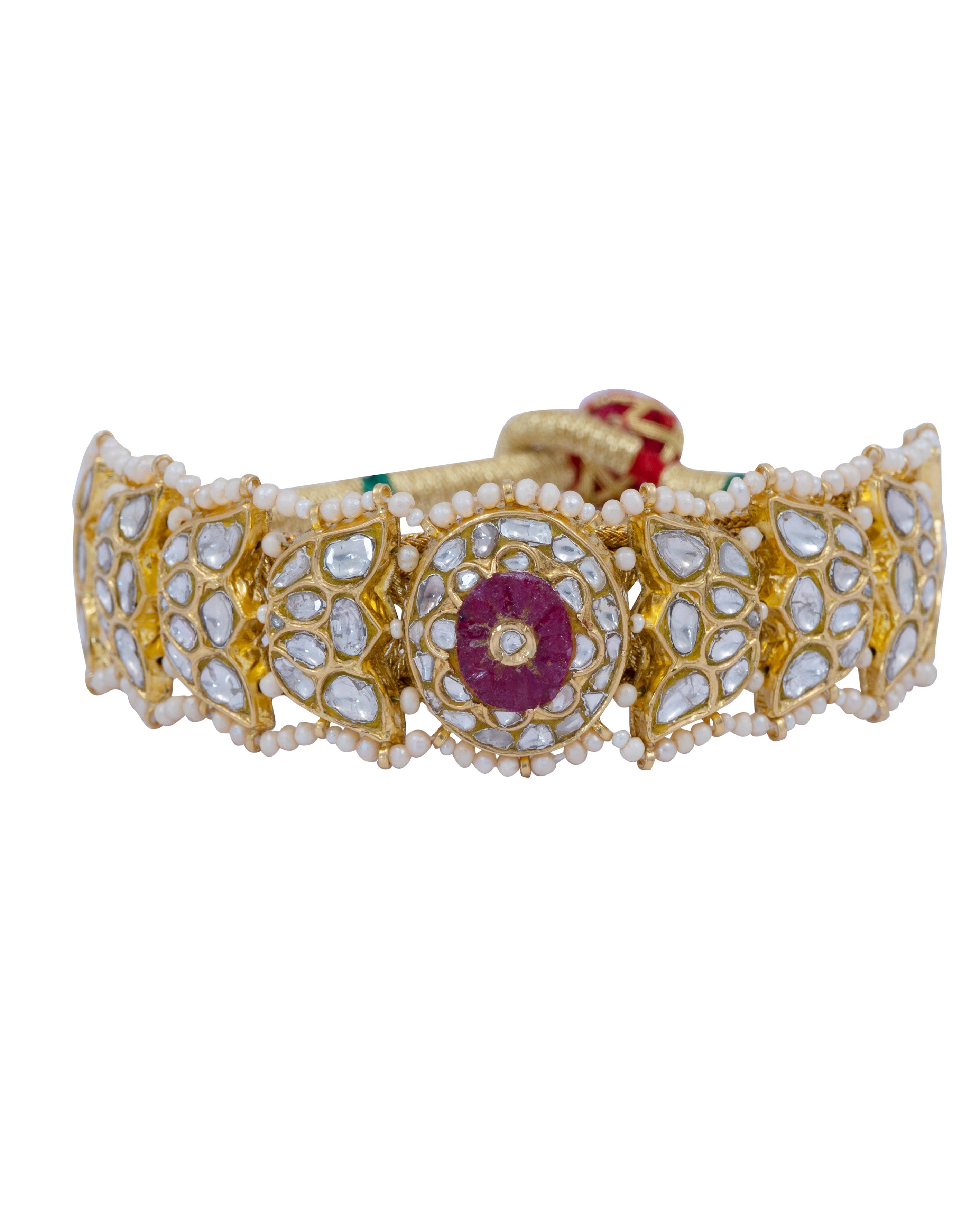 Prabha Polki Bracelet - NO ORDERS